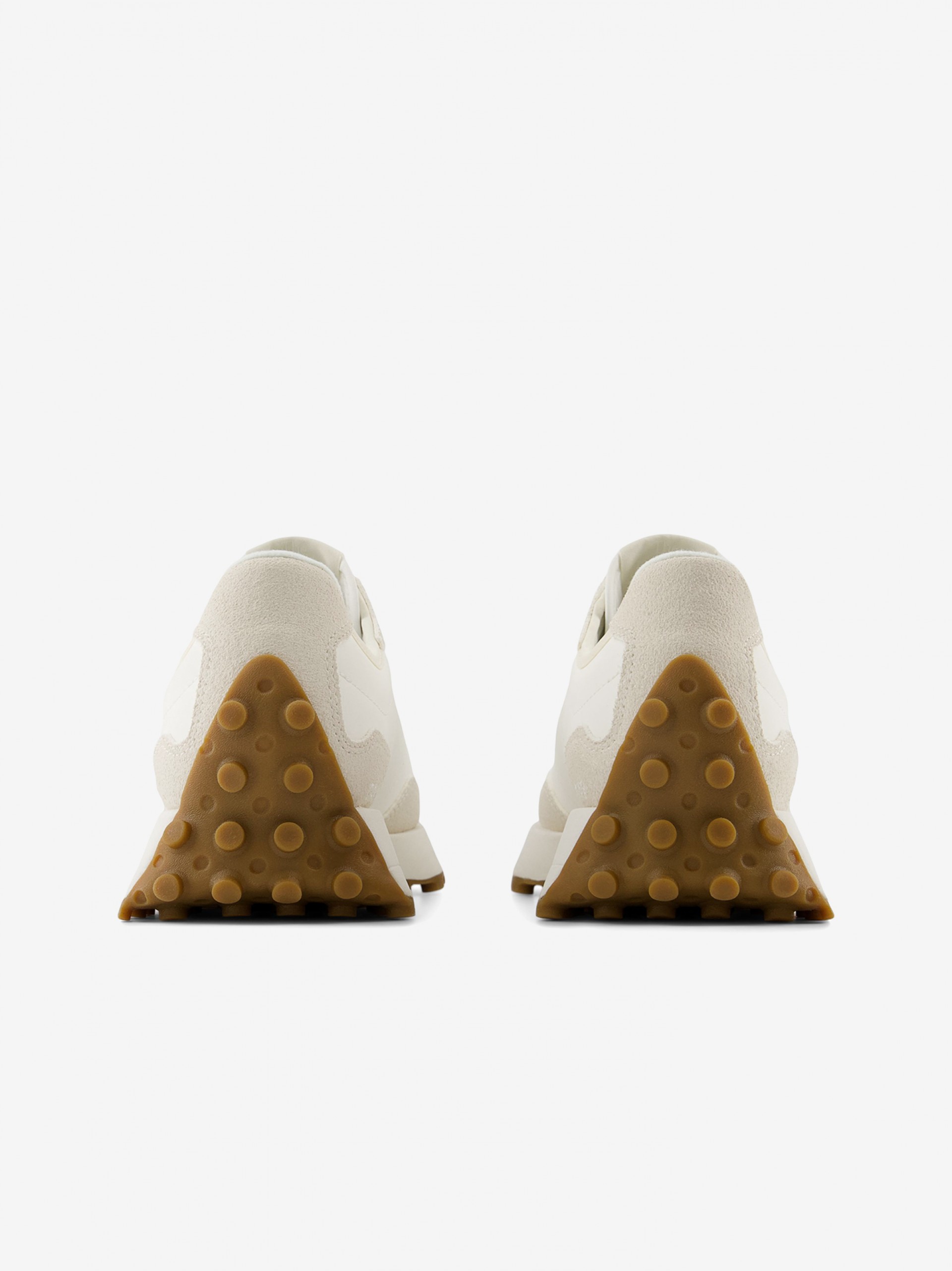 Zapatillas New Balance WS327 V1 Beige y Blancas