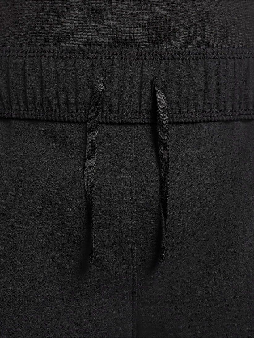 Pantalones de Running Nike Dri-FIT Fast Mid-Rise 7/8 Negros Para Mujer