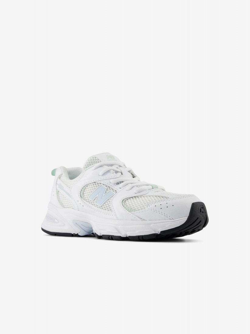 Sapatilhas New Balance GR530 V1 Brancas e Azuis