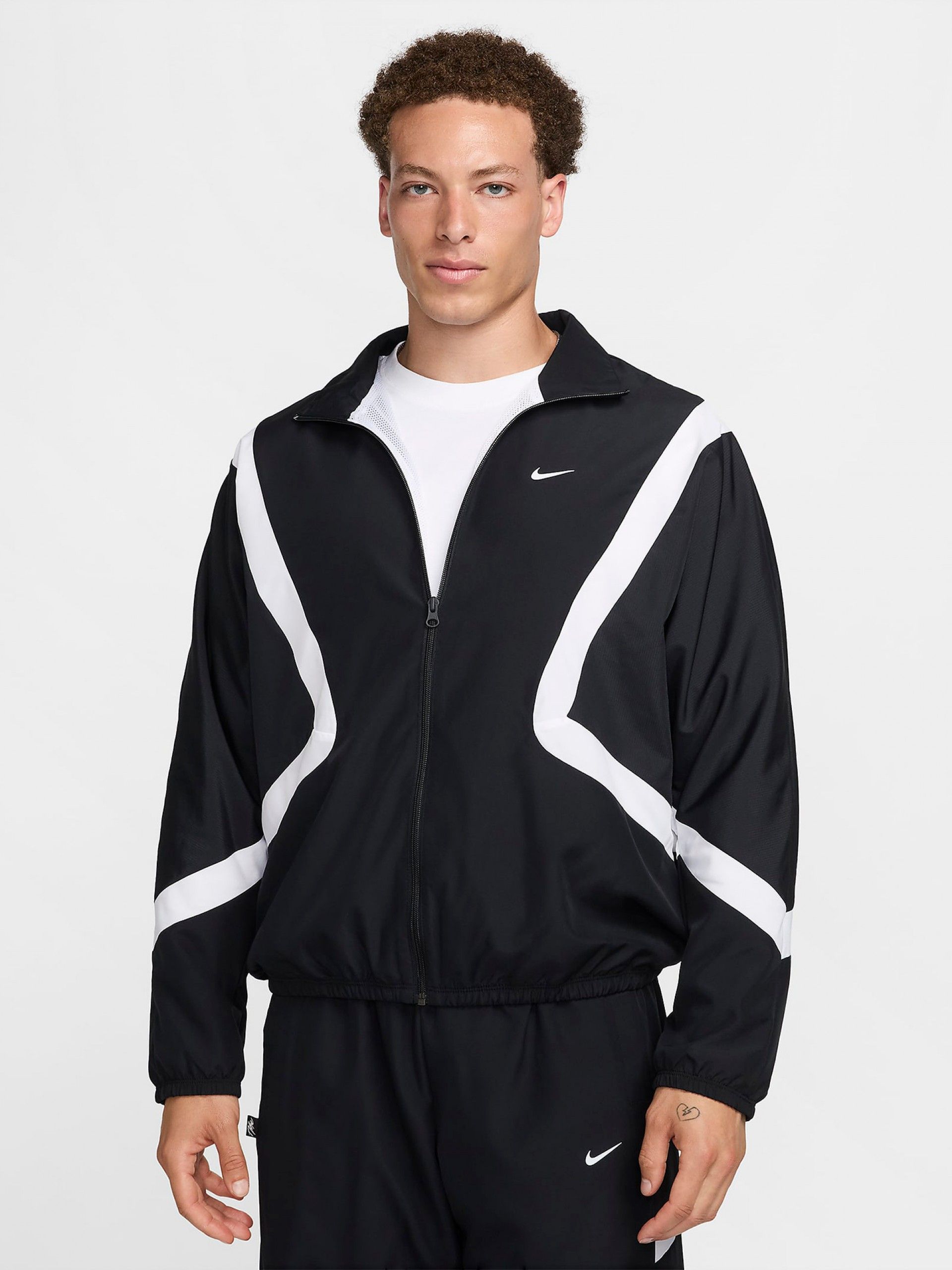 Chaqueta de Baloncesto Nike Icon Woven Negra Para Hombre