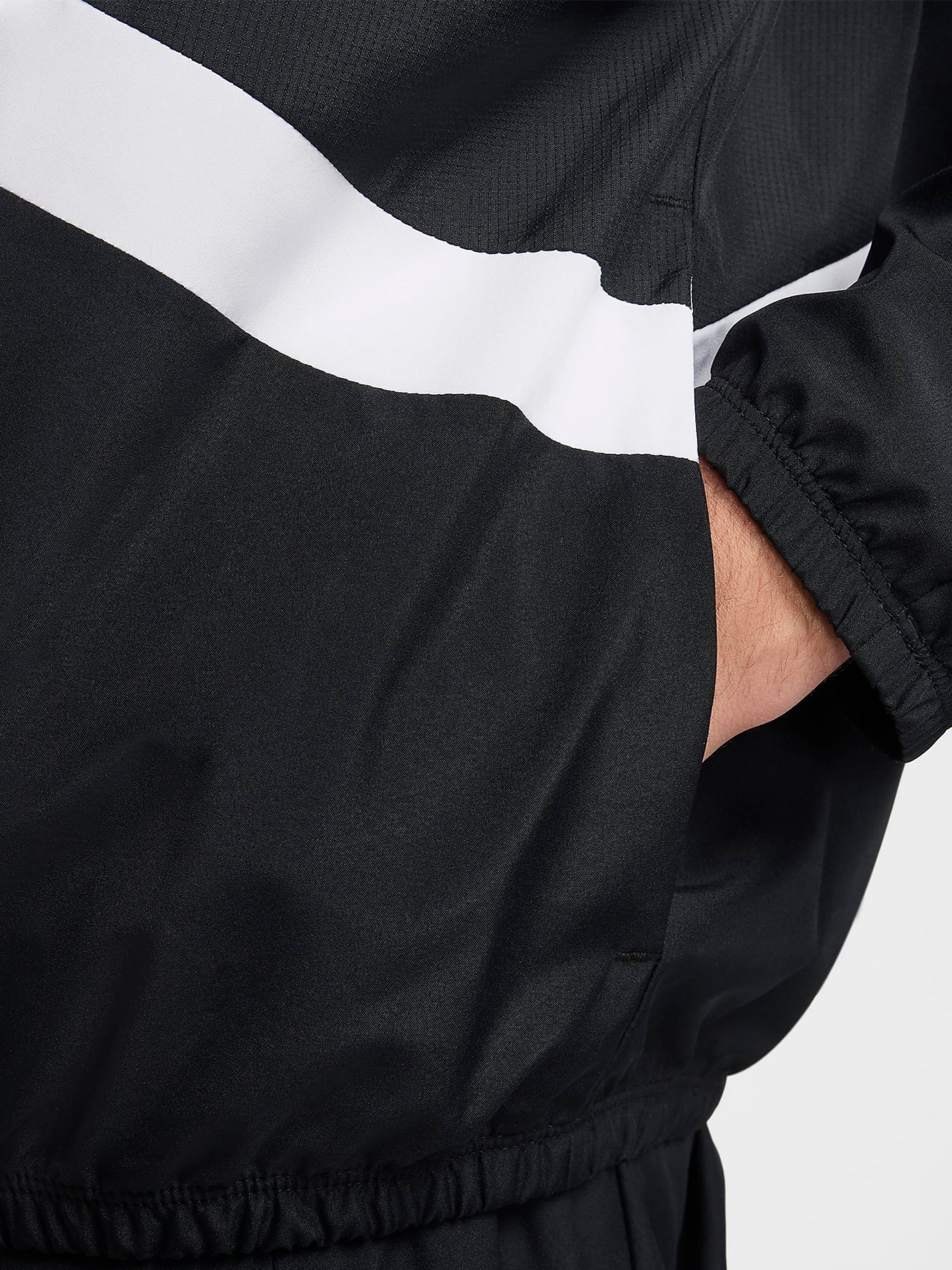 Chaqueta de Baloncesto Nike Icon Woven Negra Para Hombre