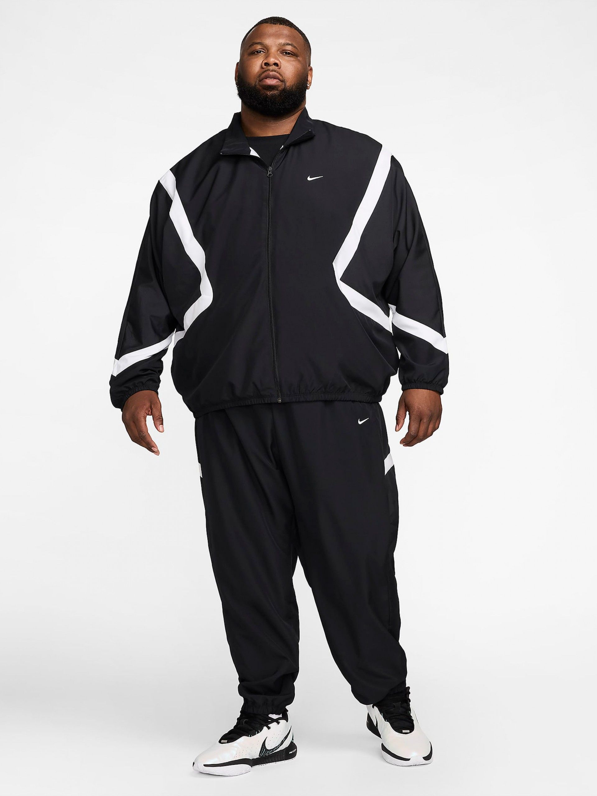 Chaqueta de Baloncesto Nike Icon Woven Negra Para Hombre