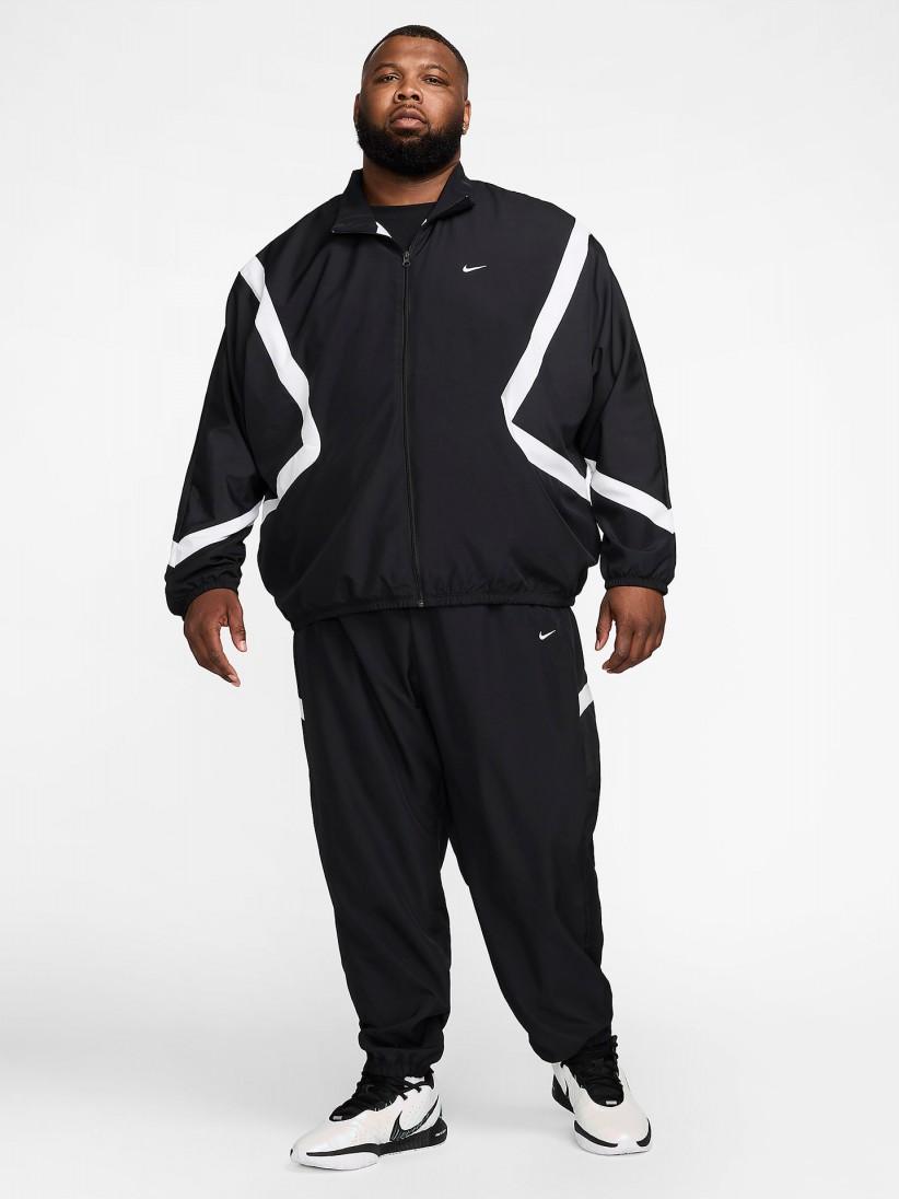 Nike Icon Woven Black Basketball Jacket For Men - FZ0248-010