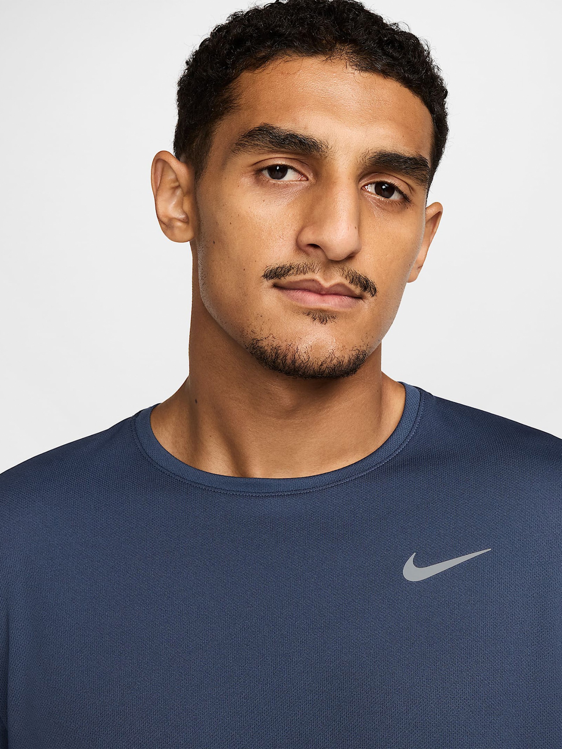 Nike Miler Dri-FIT UV Blue Running T-shirt For Men