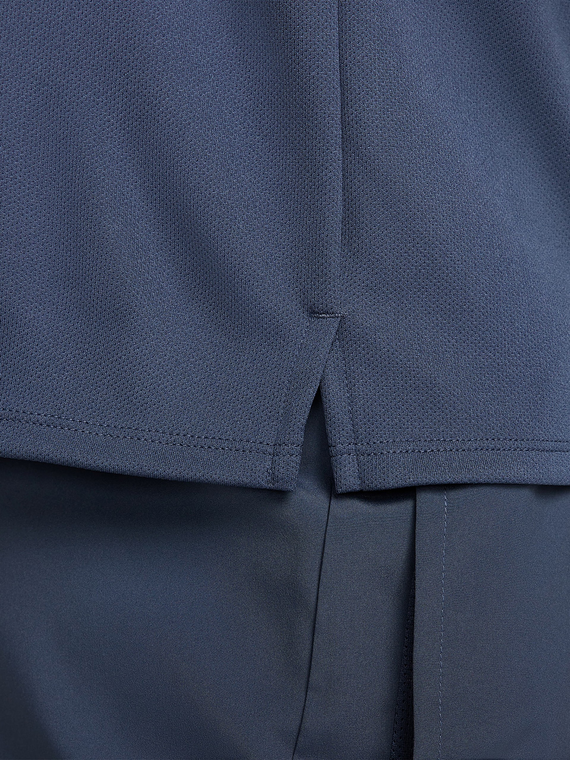 Camiseta de Running Nike Miler Dri-FIT UV Azul Para Hombre