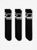 Meias Nike Sportswear Dri-FIT Everyday Essential Pretas e Brancas (3 Pares)