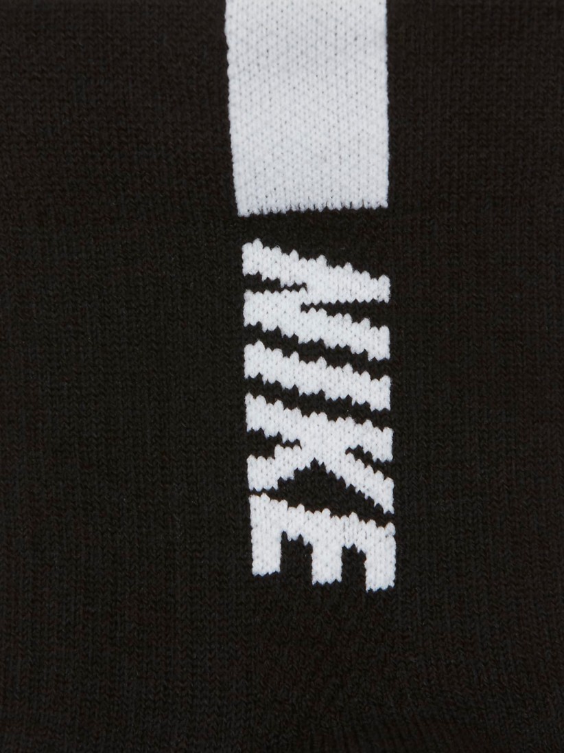 Nike Multiplier Black Ankle Running Socks (2 Pairs)