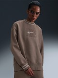 Sudadera Nike Sportswear Phoenix Fleece Marrn Para Mujer