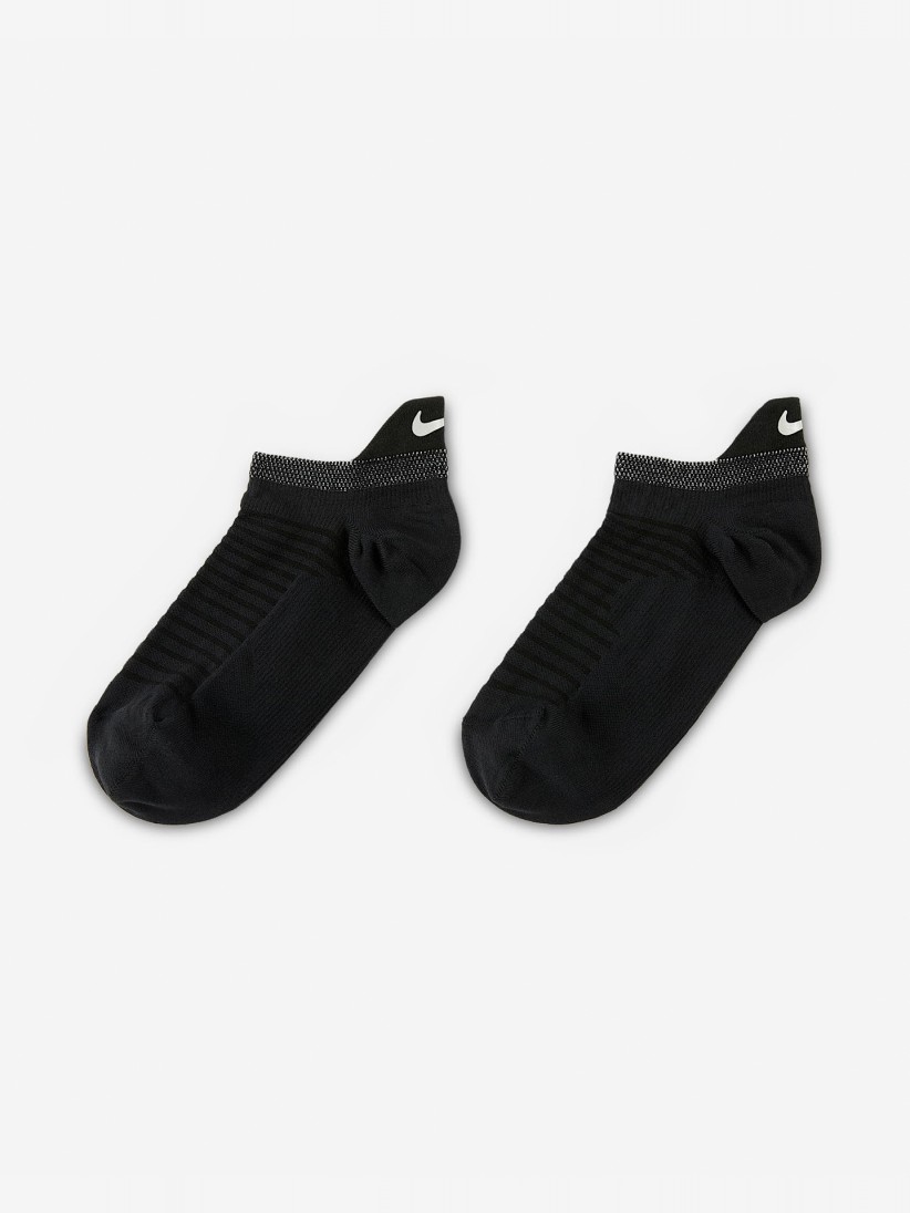 Calcetines de Running Nike Spark Lightweight No-Show Negros
