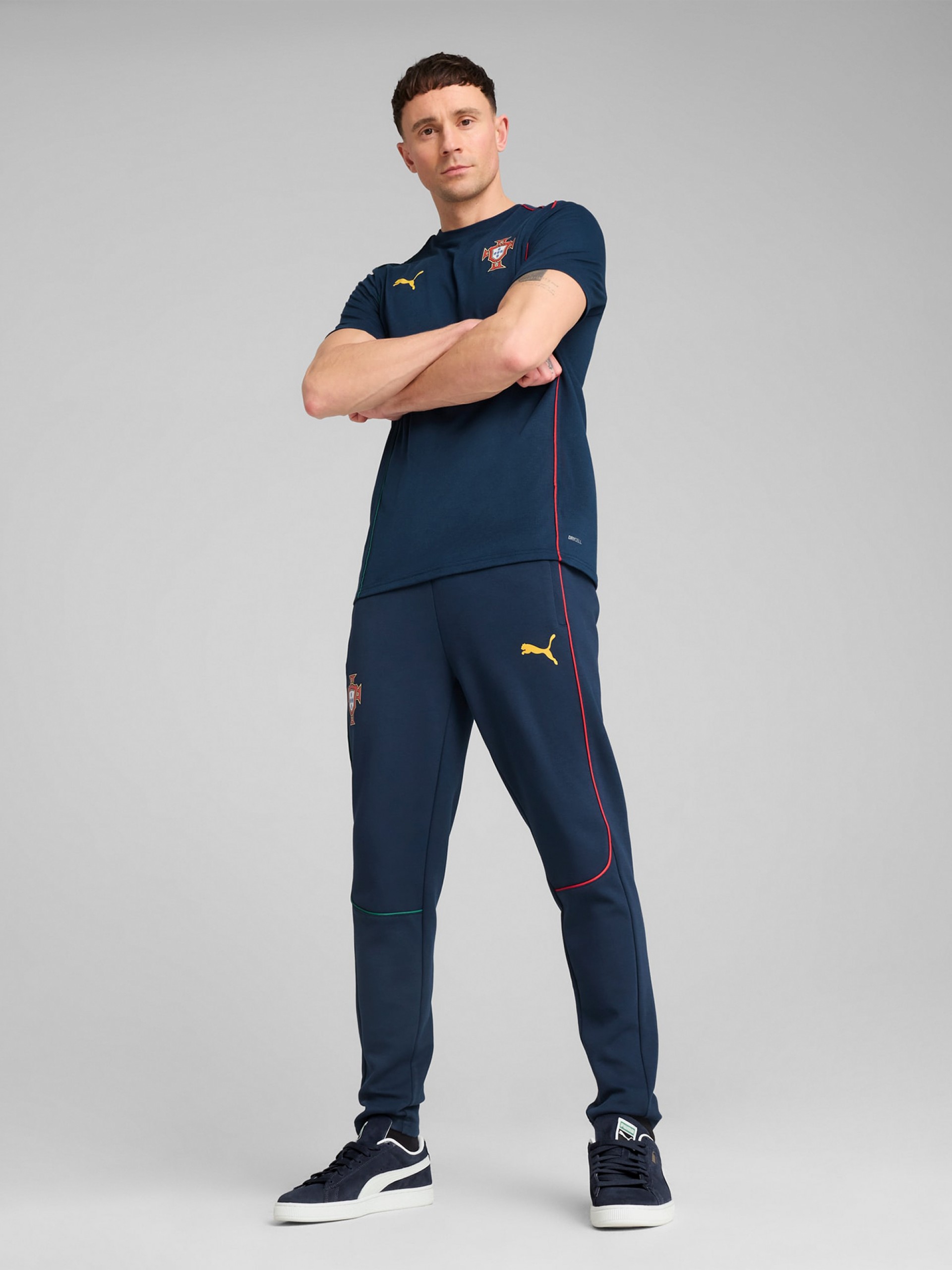 T-shirt Puma Portugal Casuals Azul 2025