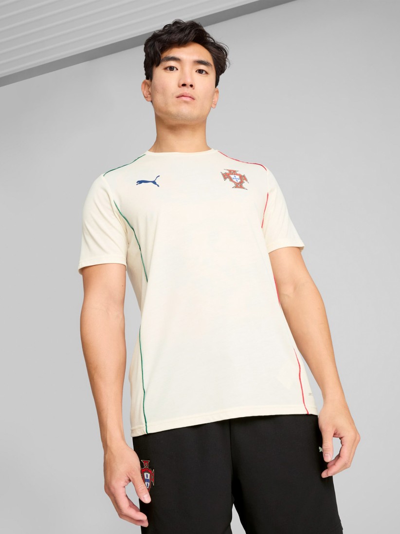 T-shirt Puma Portugal Casuals Bege 2025