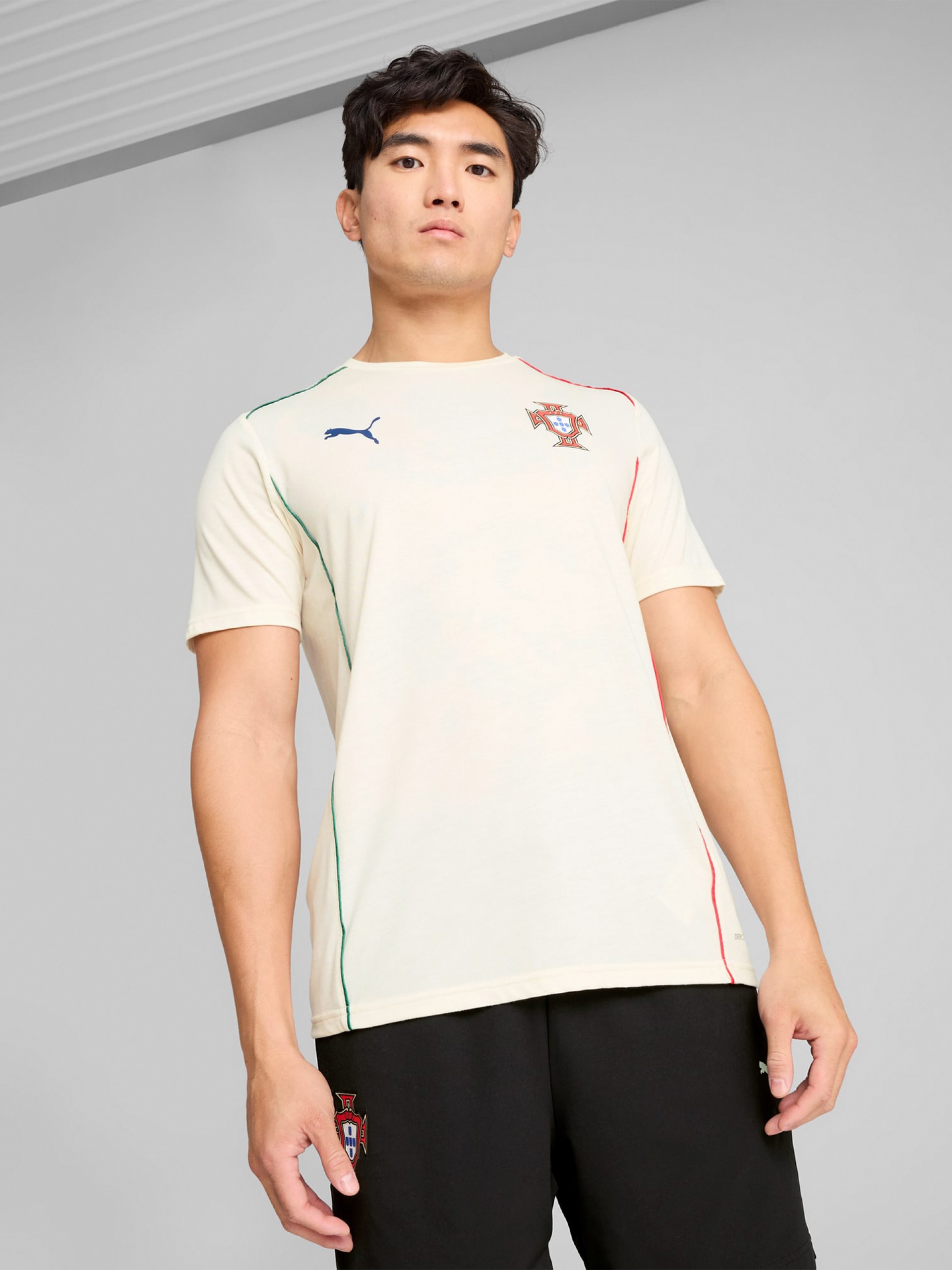 T-shirt Puma Portugal Casuals Bege 2025