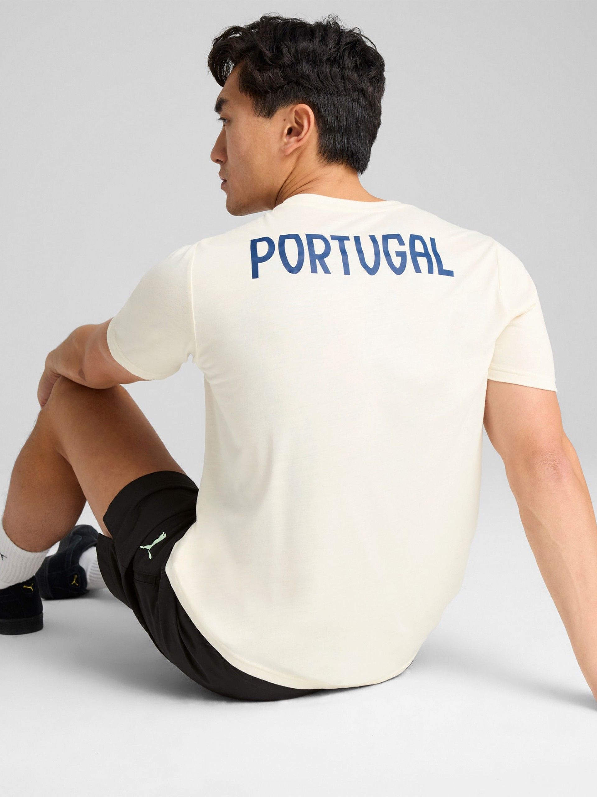 T-shirt Puma Portugal Casuals Bege 2025
