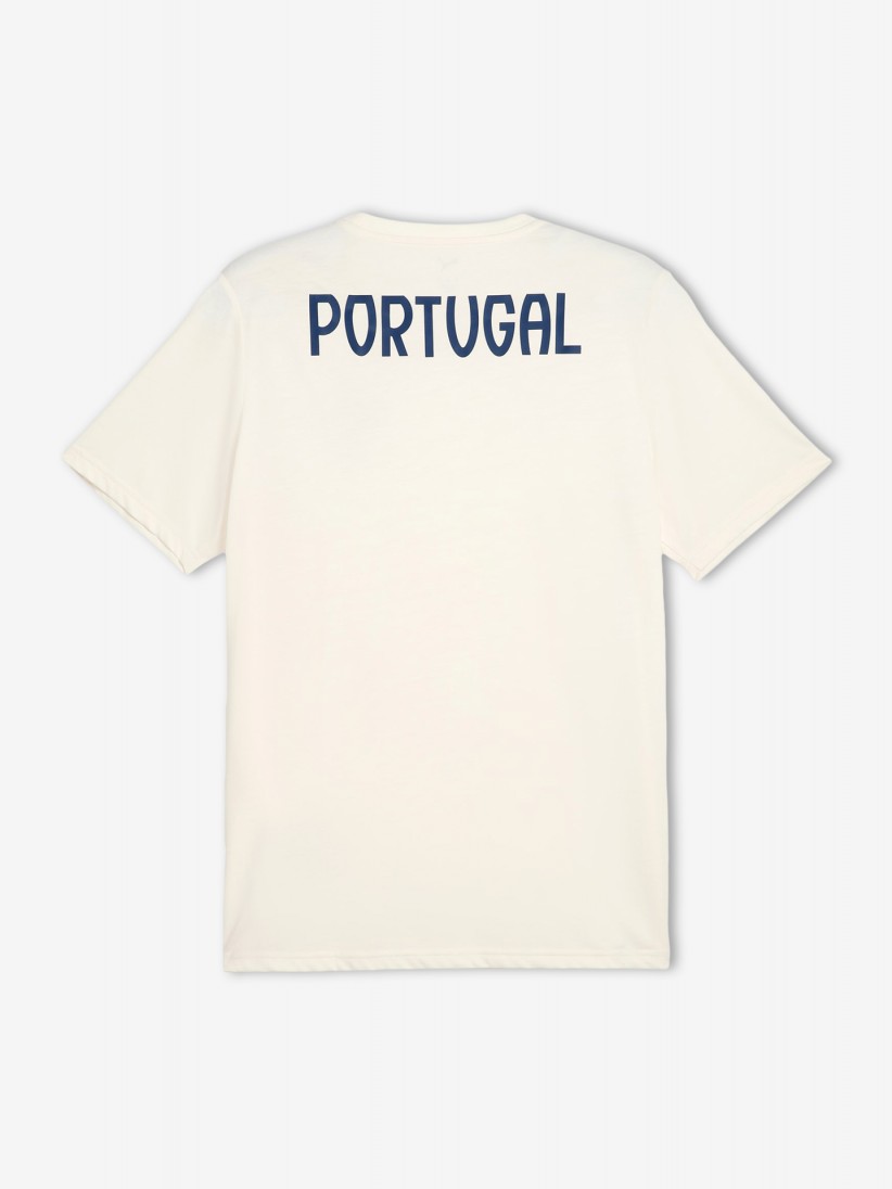 T-shirt Puma Portugal Casuals Bege 2025