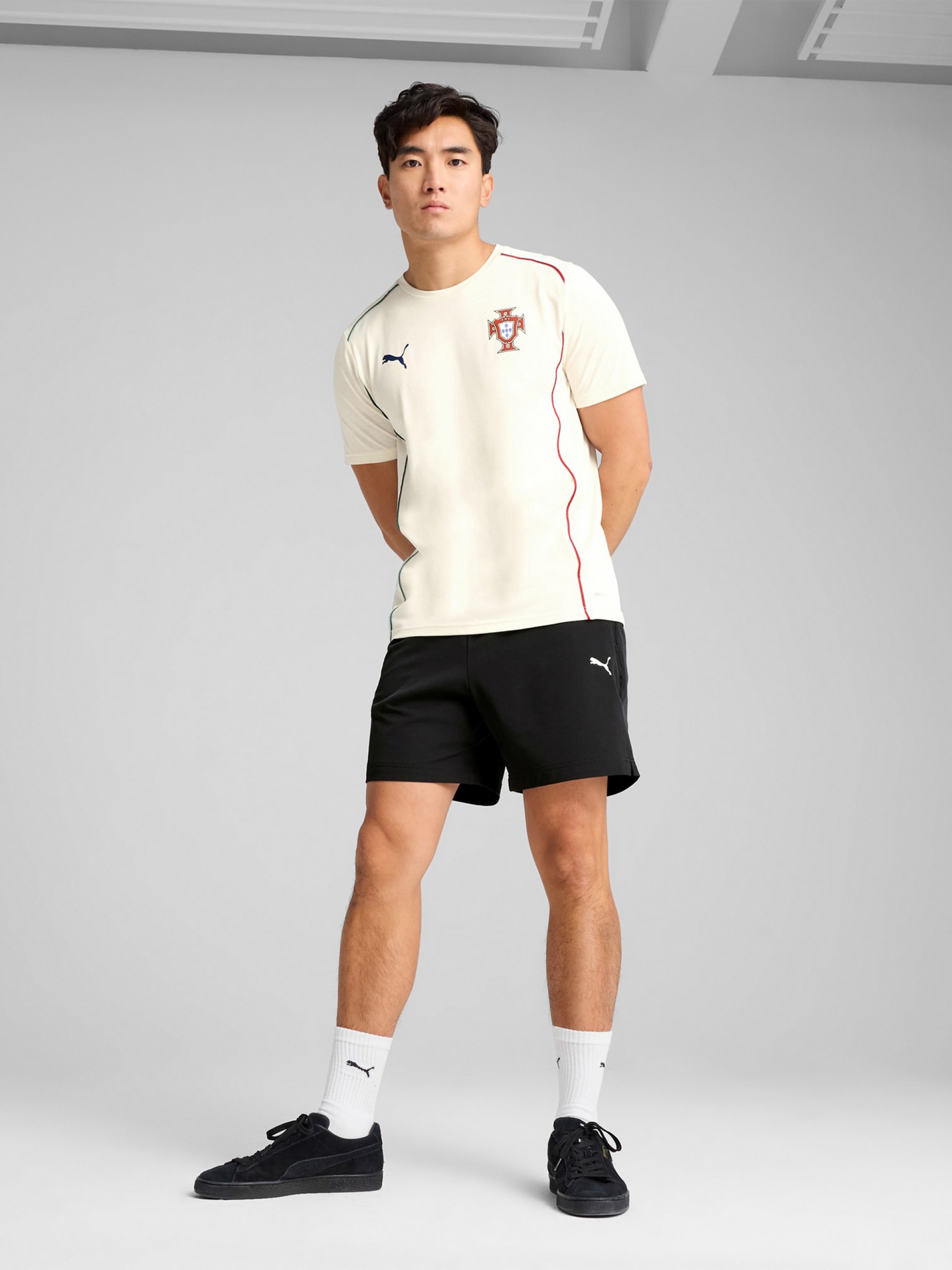 T-shirt Puma Portugal Casuals Bege 2025