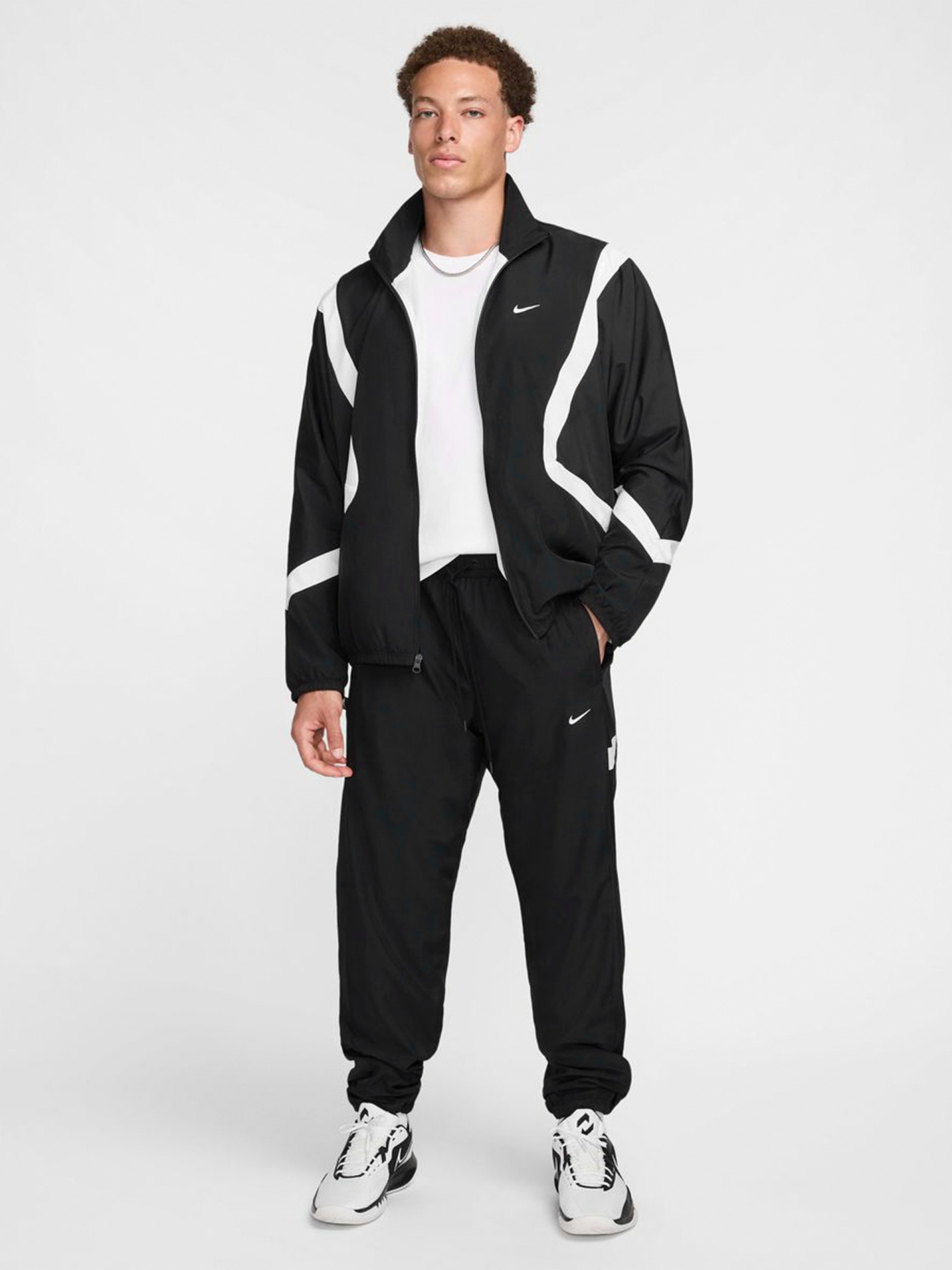 Pantalones de Baloncesto Nike Icon Woven Negros Para Hombre