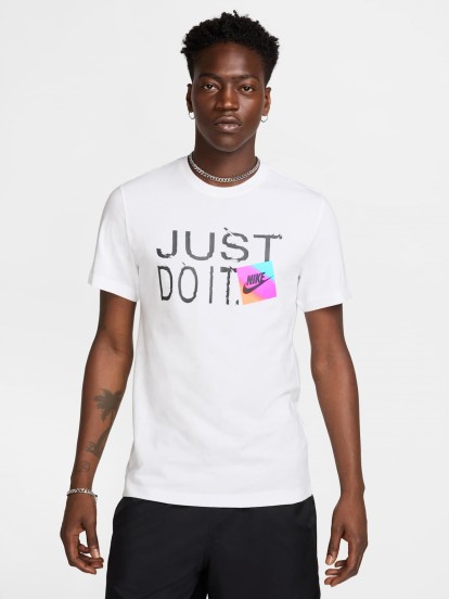 Nike Sportswear Just Do It White T-shirt For Men