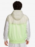 Casaco Corta-Vento com Capuz Nike Heritage Sportswear Windrunner Verde e Cinzento Para Homem