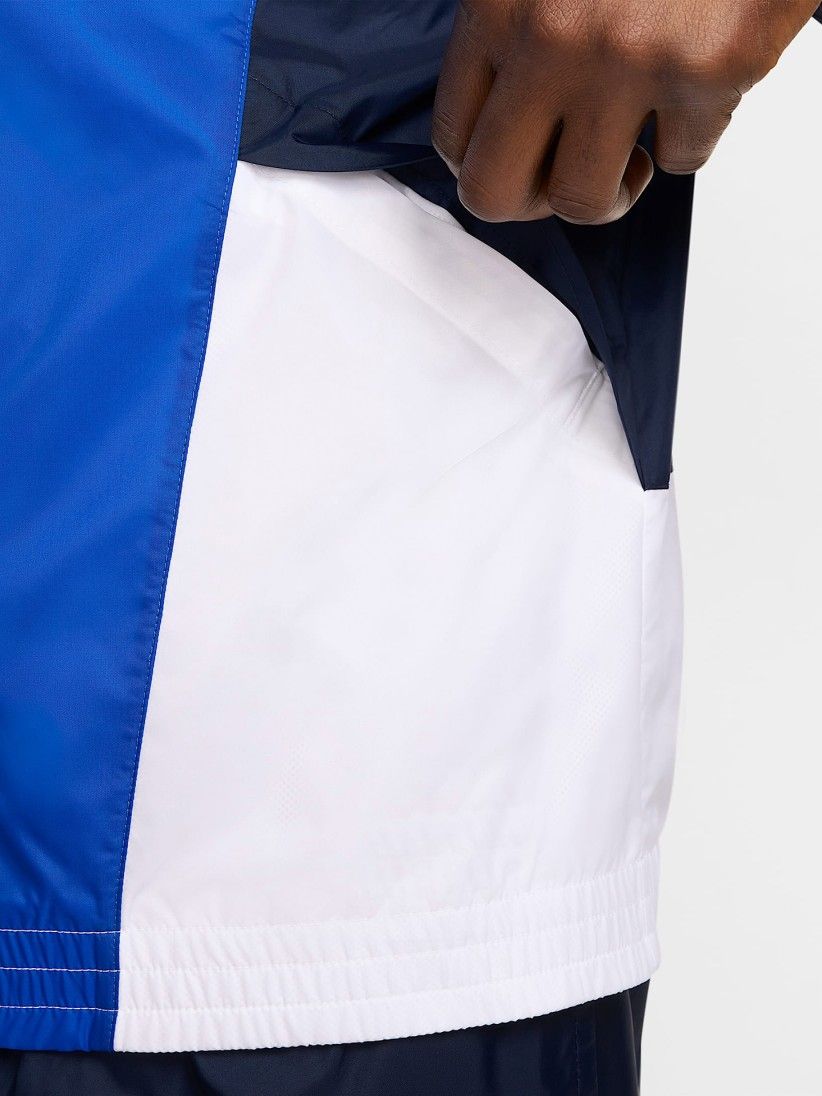 Fato de Treino Nike Club Woven Azul e Branco Para Homem