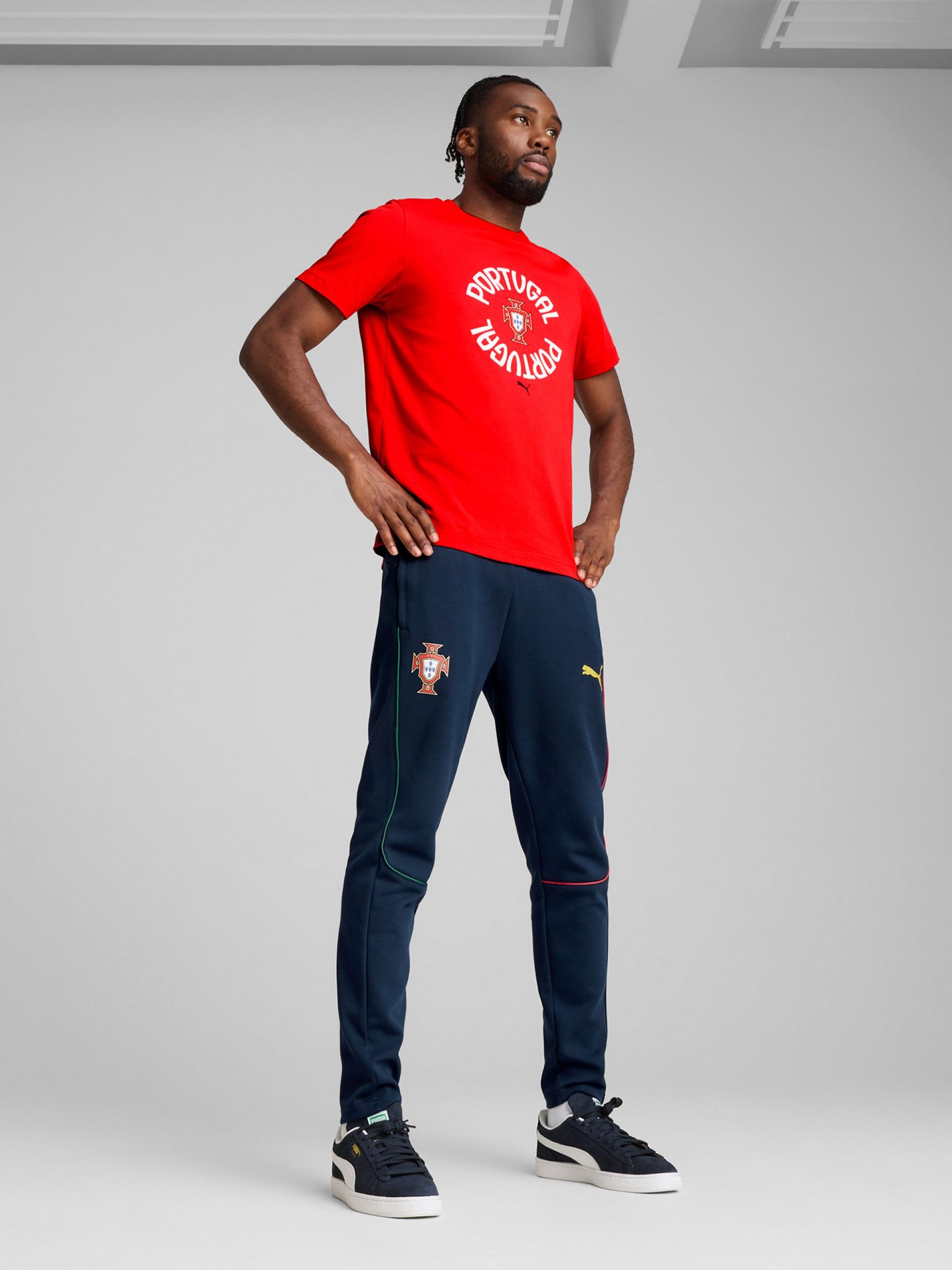 Calças Puma Portugal Casuals Azuis 2025