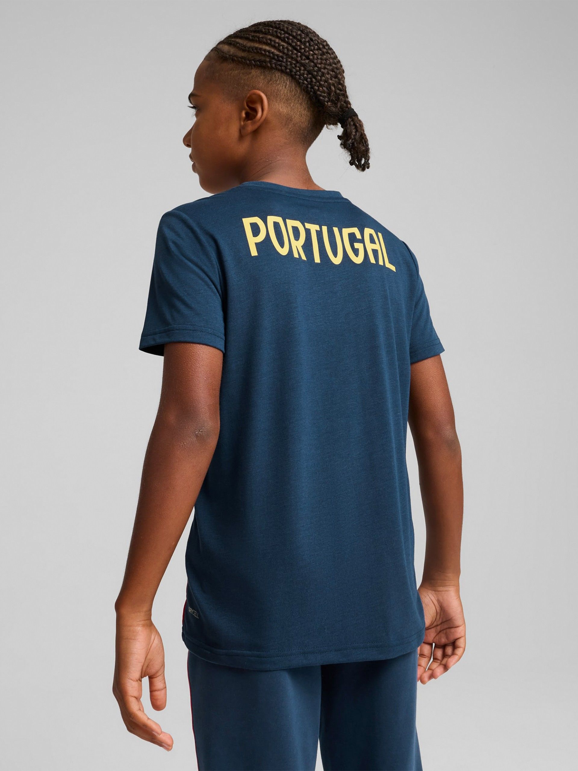 T-shirt Puma Portugal Casuals Azul Jr 2025