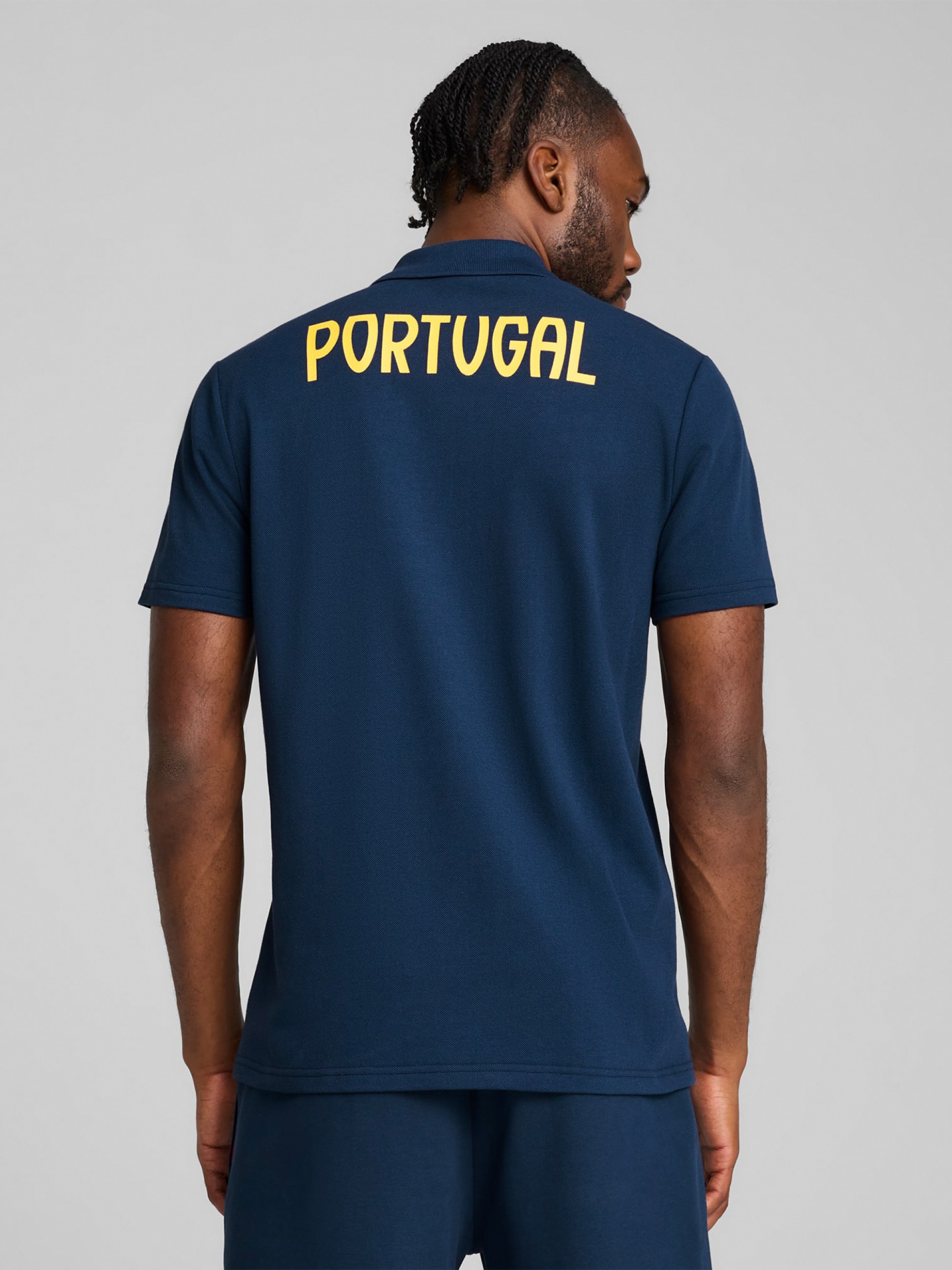 Puma Portugal Casuals Blue 2025 Polo Shirt