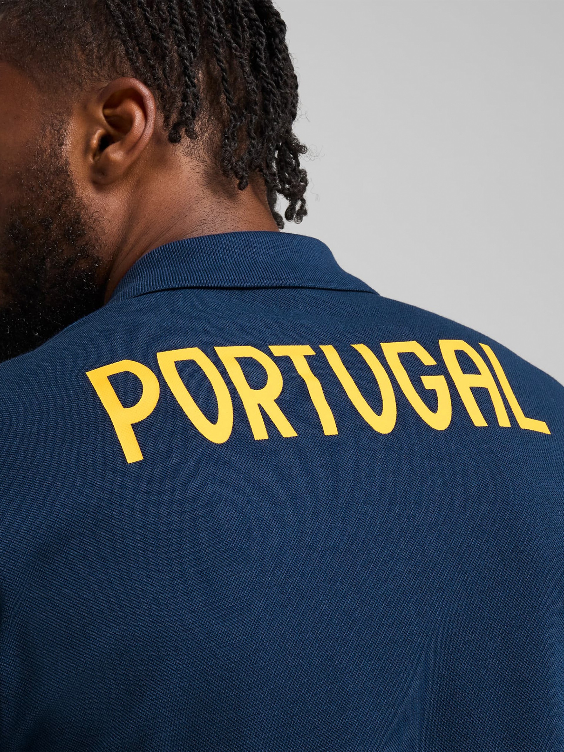 Puma Portugal Casuals Blue 2025 Polo Shirt