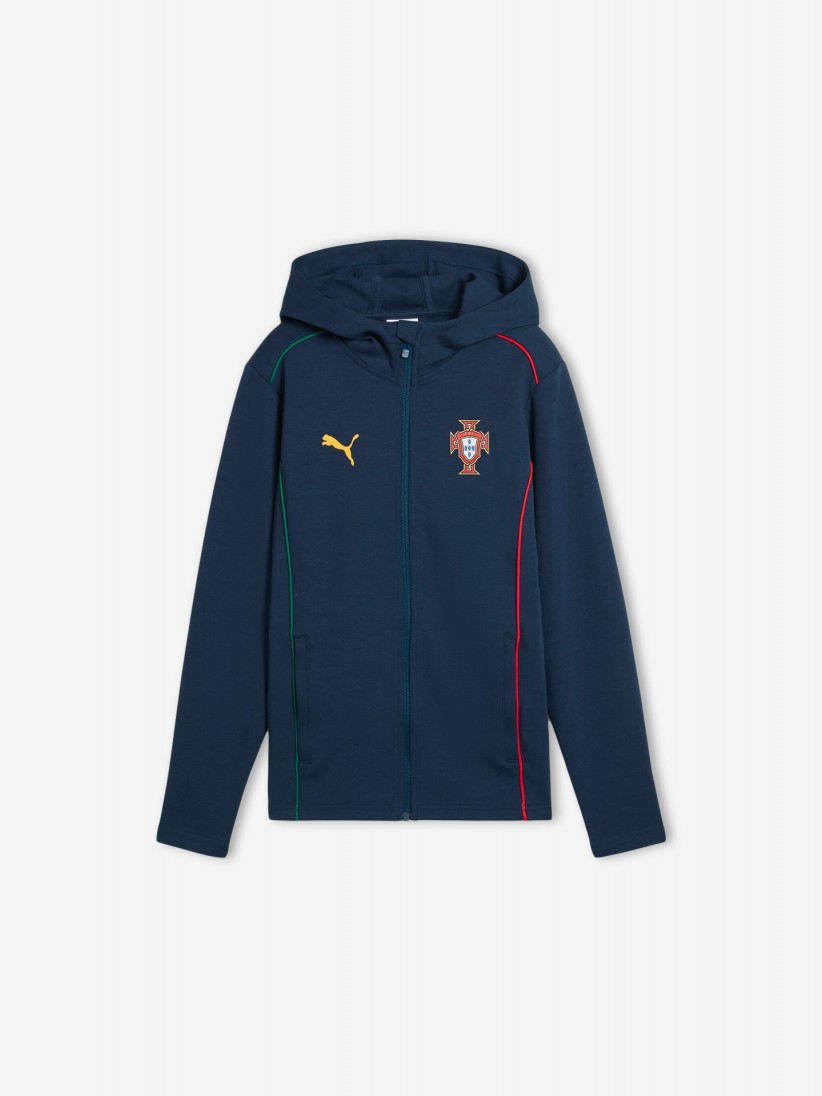 Casaco Puma Portugal Casuals Azul Jr 2025