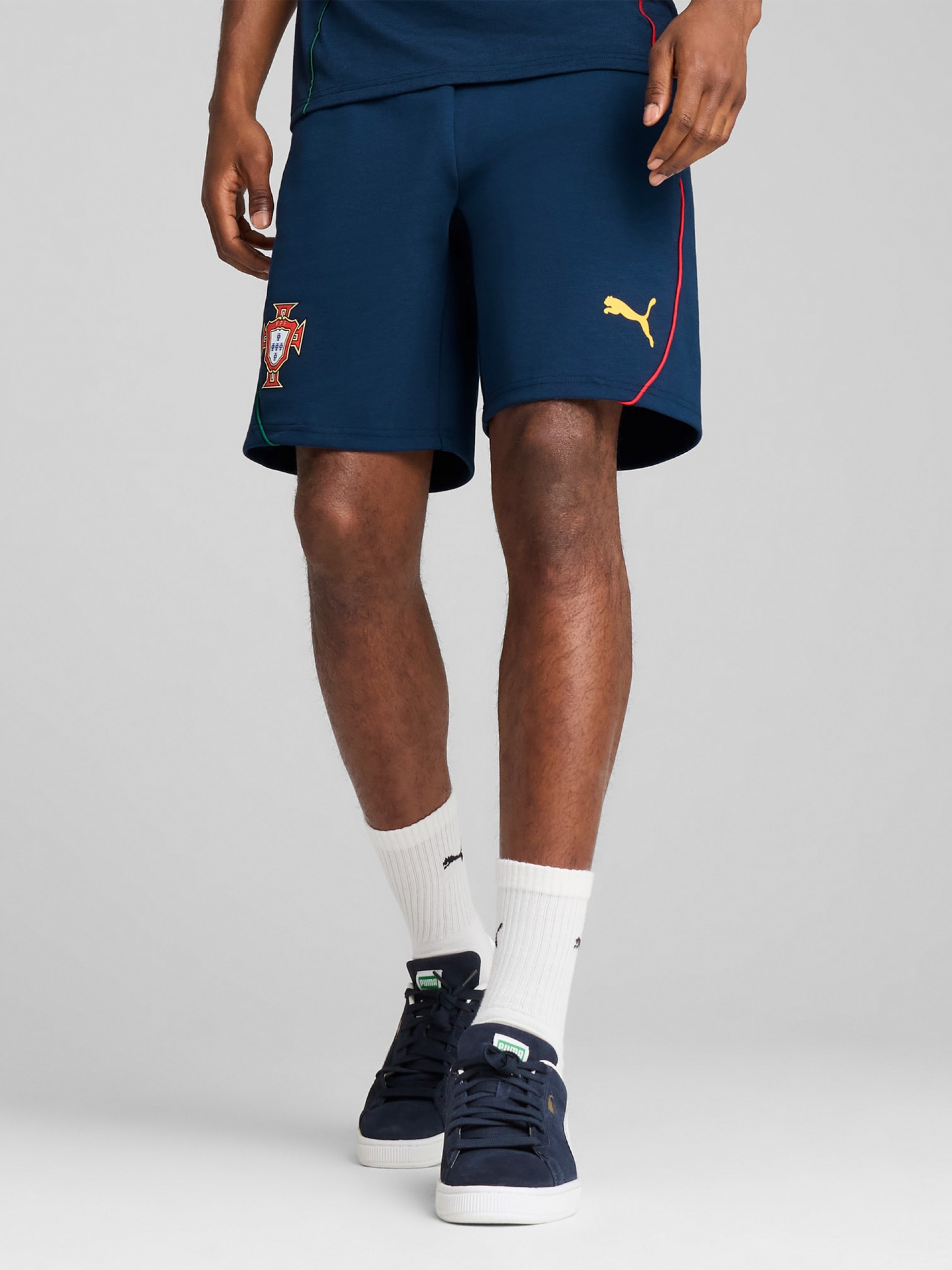 Calções Puma Portugal Casuals Azuis 2025