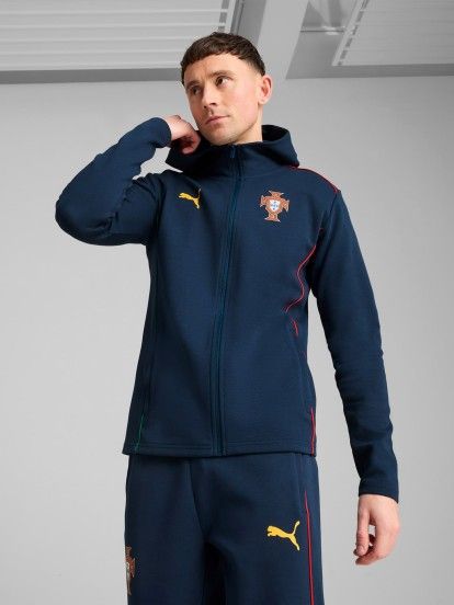 Puma Portugal Casuals Blue 2025 Hooded Jacket