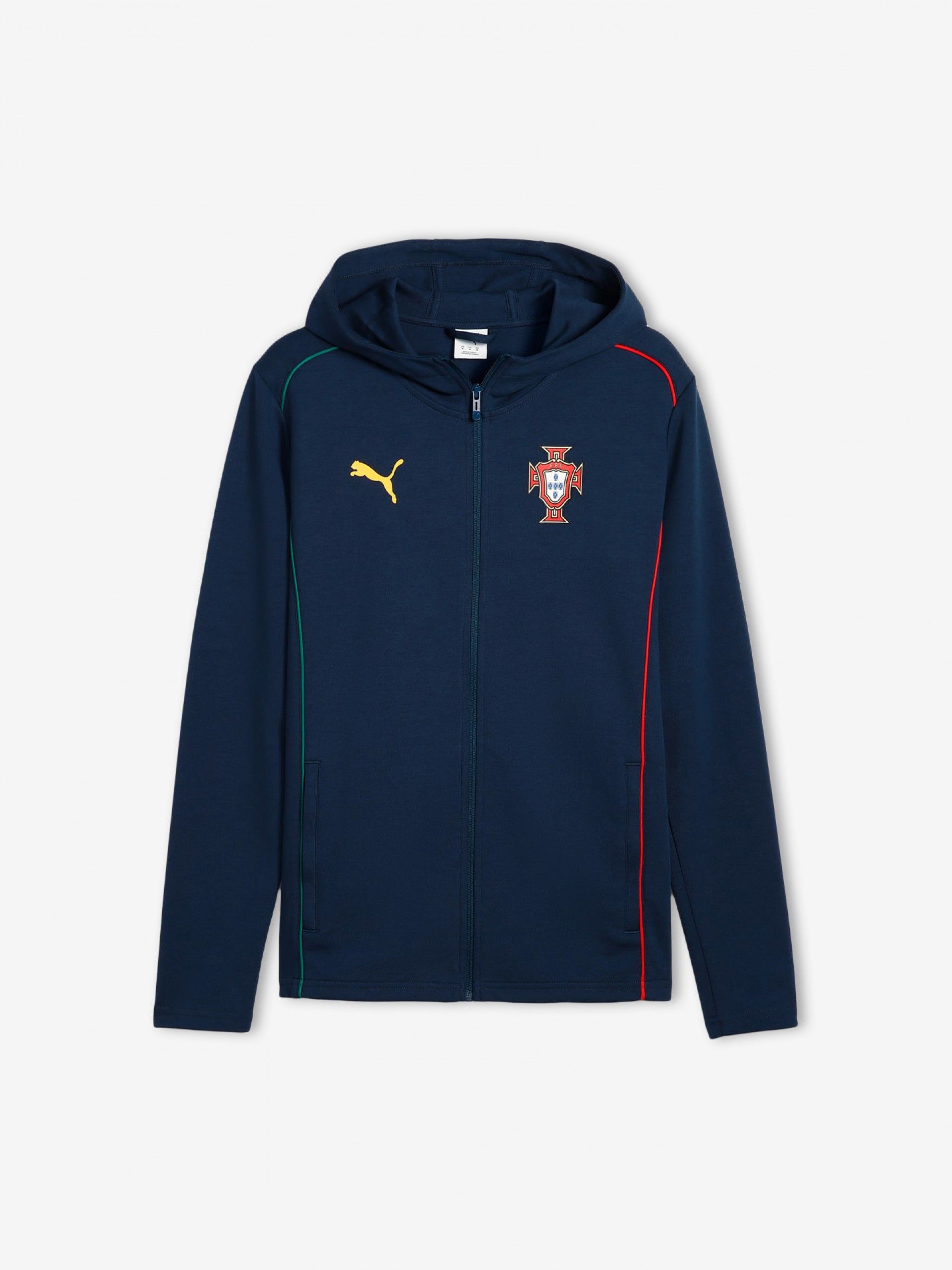 Casaco com Capuz Puma Portugal Casuals Azul 2025