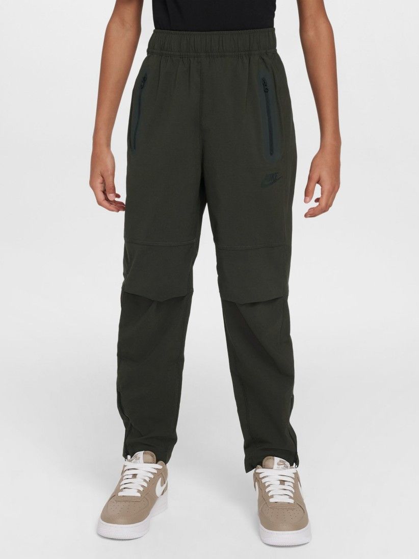 Nike Tech Green Trousers For Children