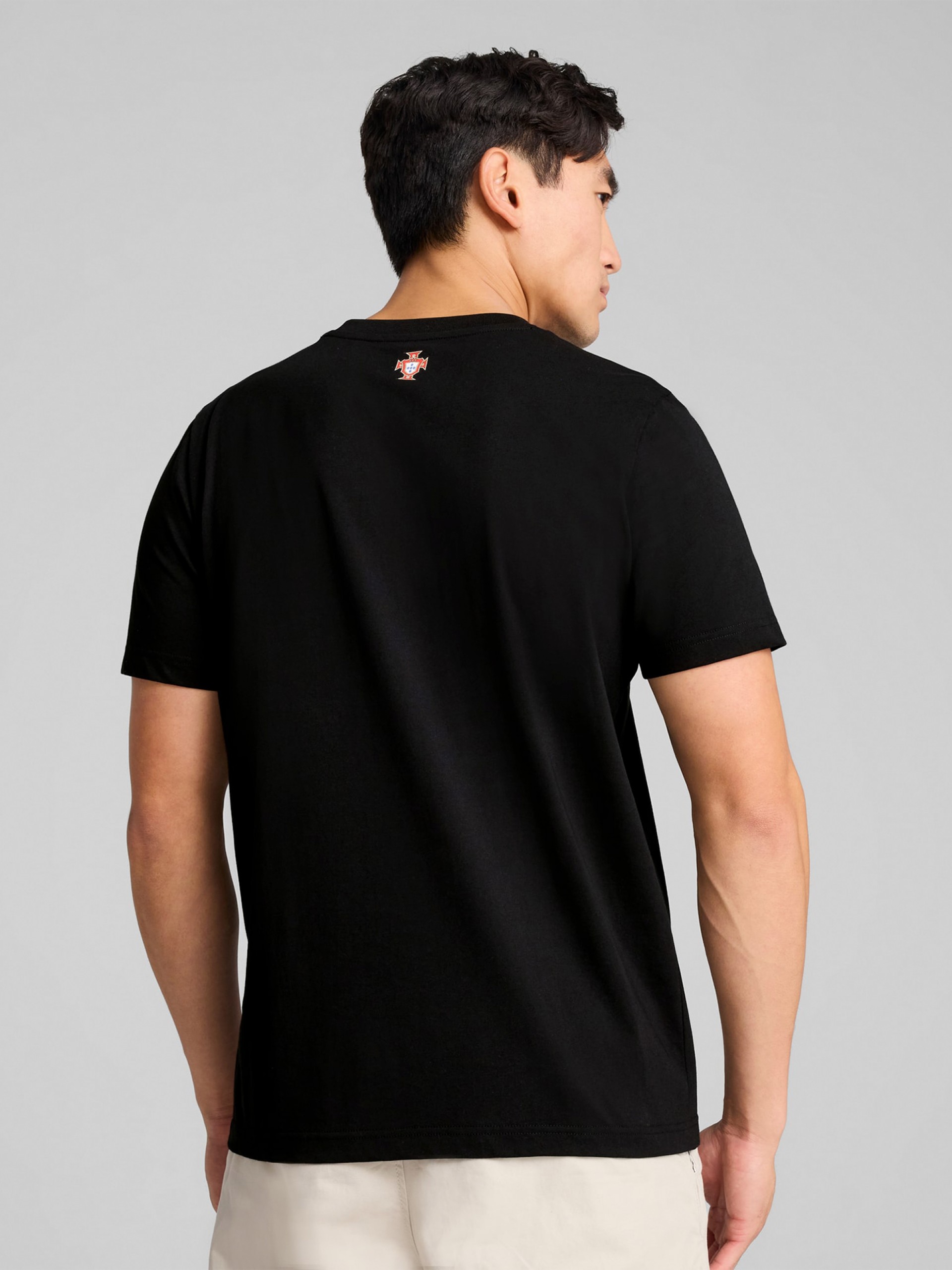 T-shirt Puma Portugal Casuals Preta 2025