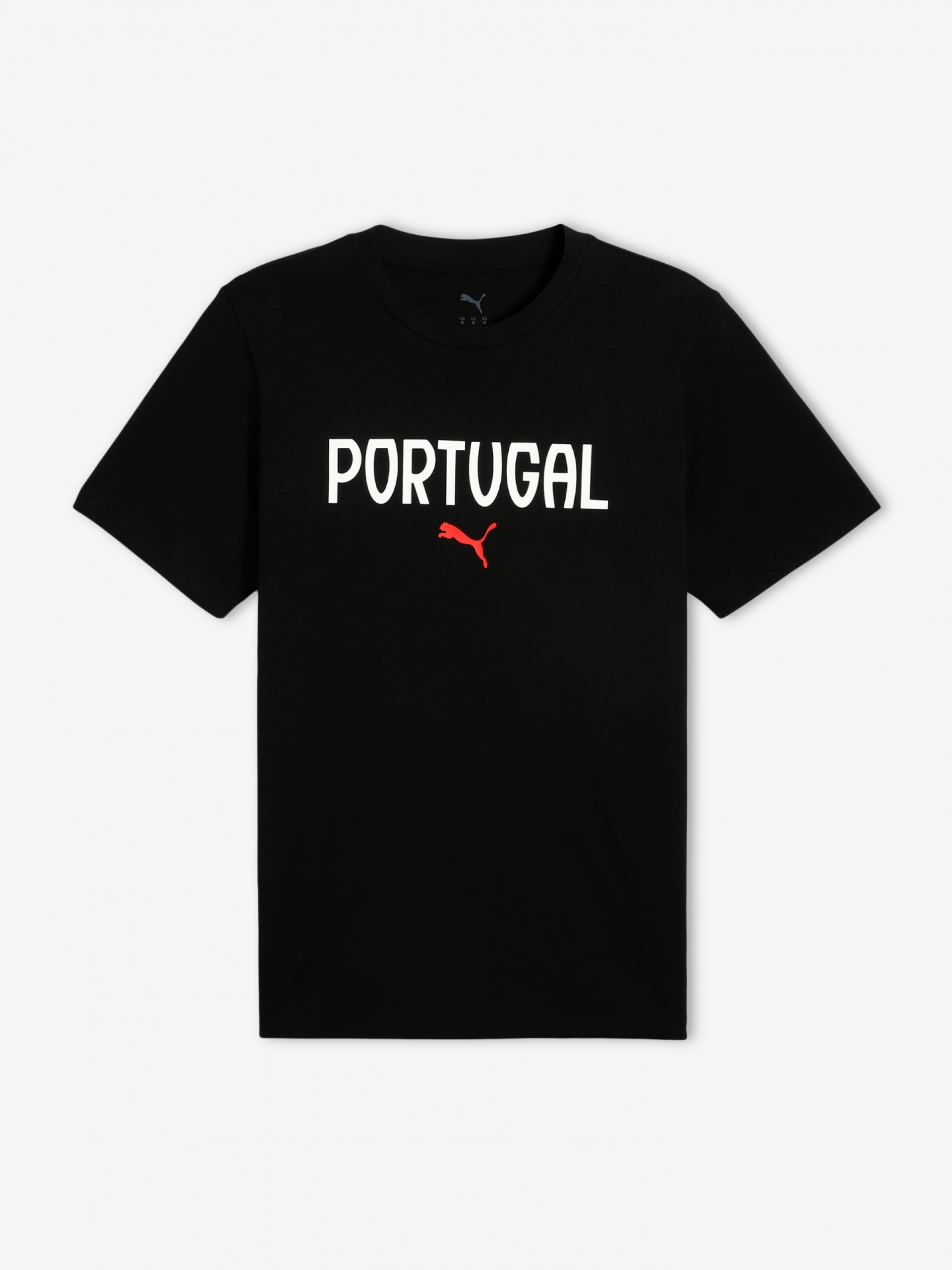T-shirt Puma Portugal Casuals Preta 2025