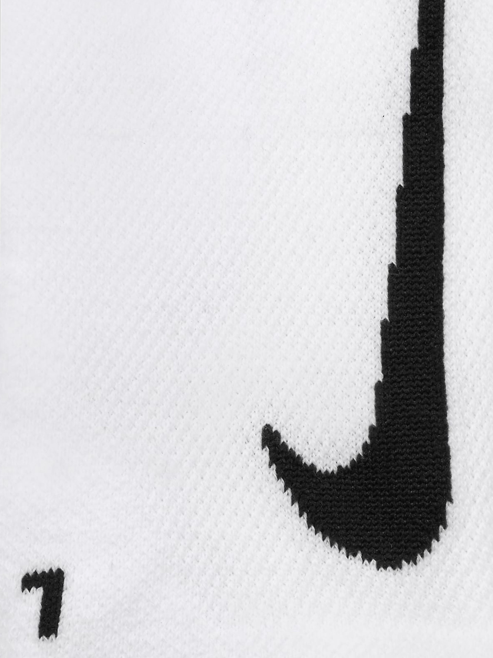 Nike Multiplier No-Show White Running Socks (2 Pairs)