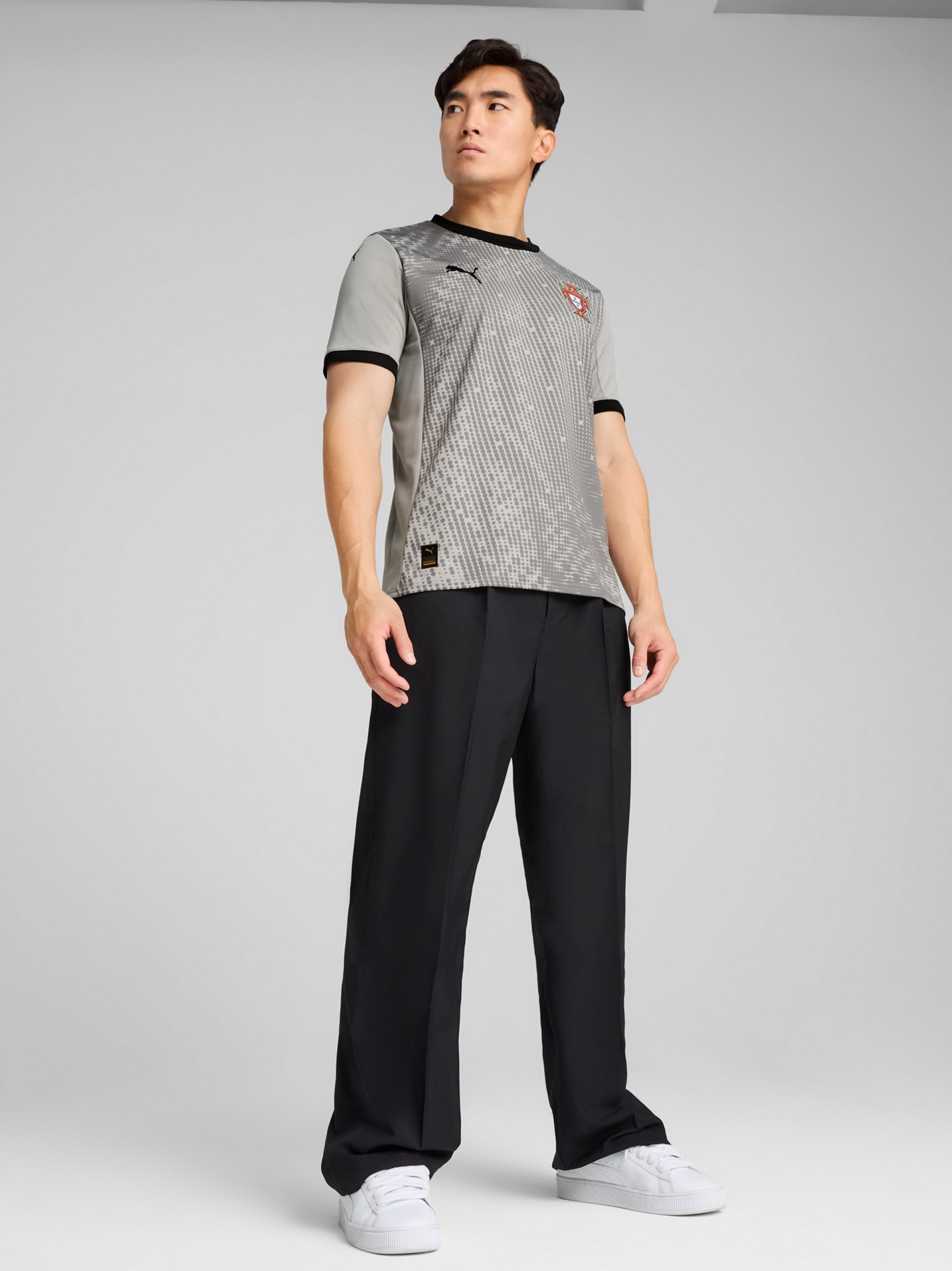 Camisola de Guarda-Redes Puma Portugal Cinzenta 2025