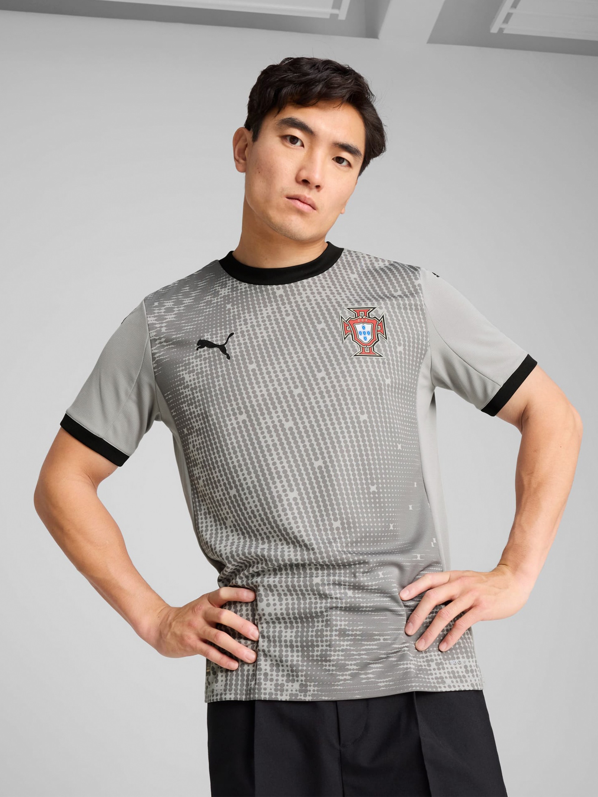 Camisola de Guarda-Redes Puma Portugal Cinzenta 2025