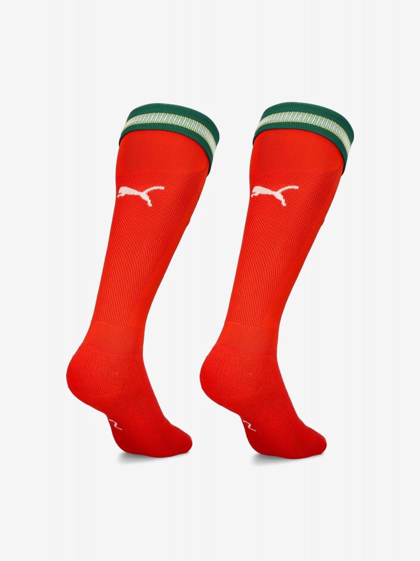 Meias Puma Portugal Principais Vermelhas 2025