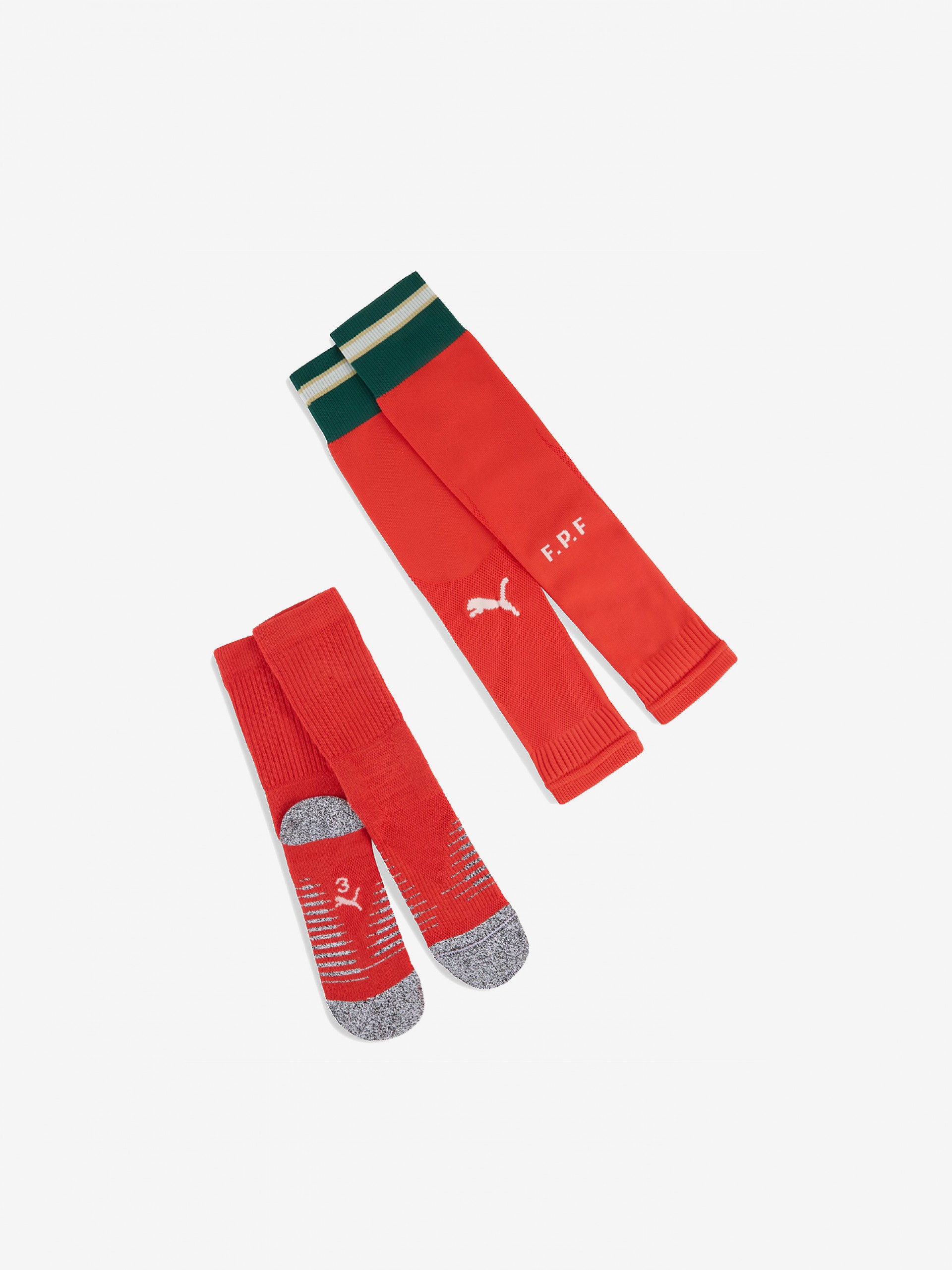Meias Puma Portugal Vermelhas 2025