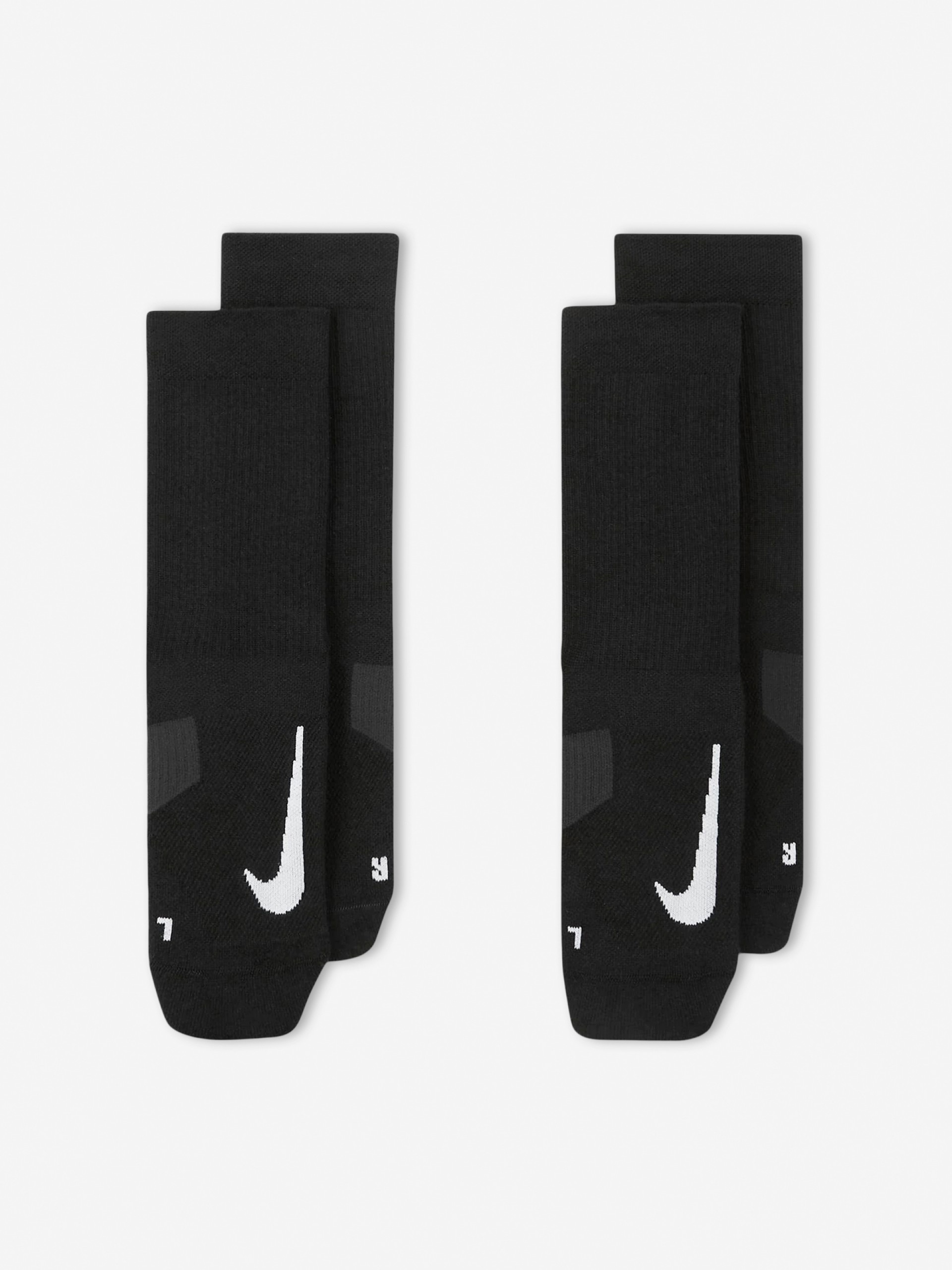 Calcetines de Running Nike Multiplier Crew Negros (2 Pares)