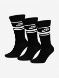 Meias Nike Sportswear Dri-FIT Everyday Essential Pretas e Brancas (3 Pares)