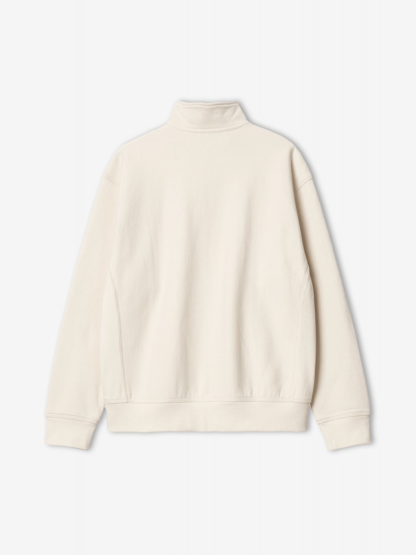 Sudadera con Cremallera Carhartt WIP American Script Beige
