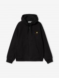 Carhartt WIP American Script Black Hooded Jacket