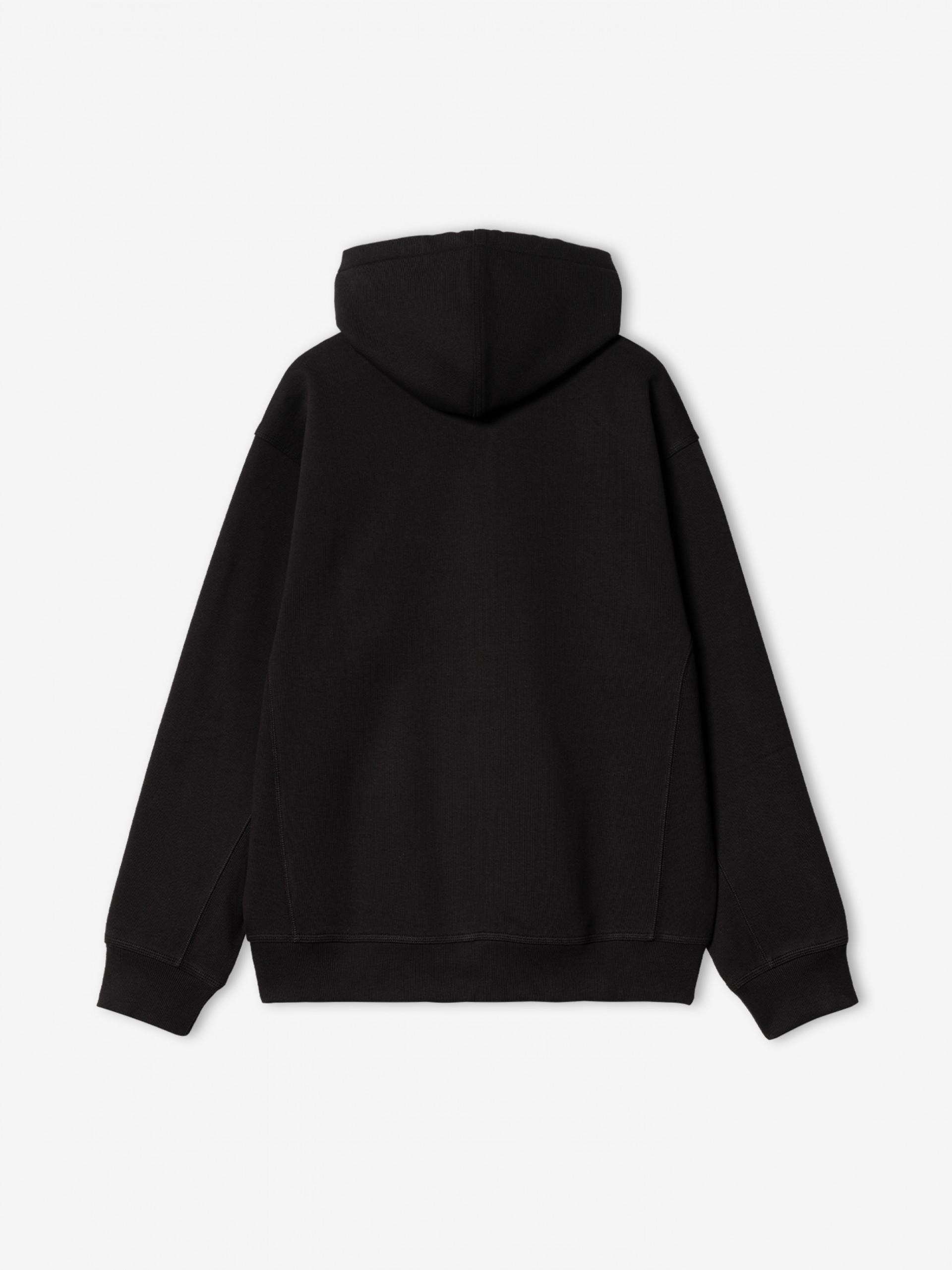 Carhartt WIP American Script Black Hooded Jacket