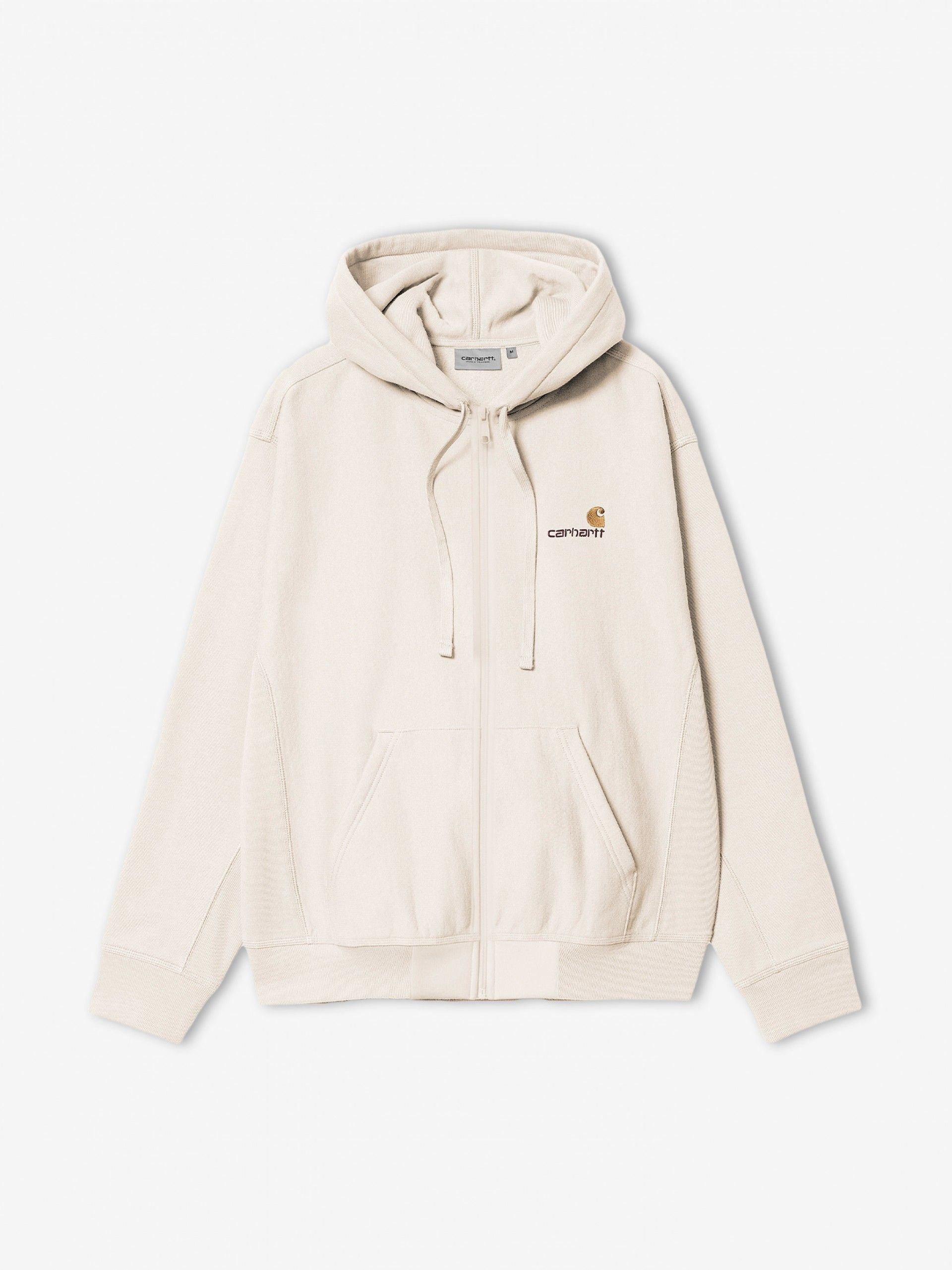 Carhartt WIP American Script Beige Hooded Jacket