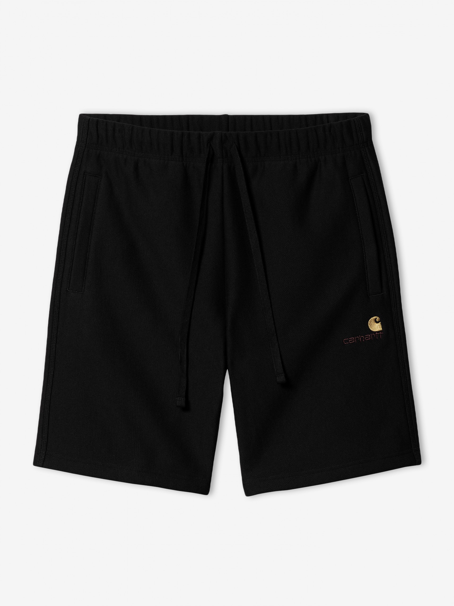 Pantalones Cortos Carhartt WIP American Script Negros