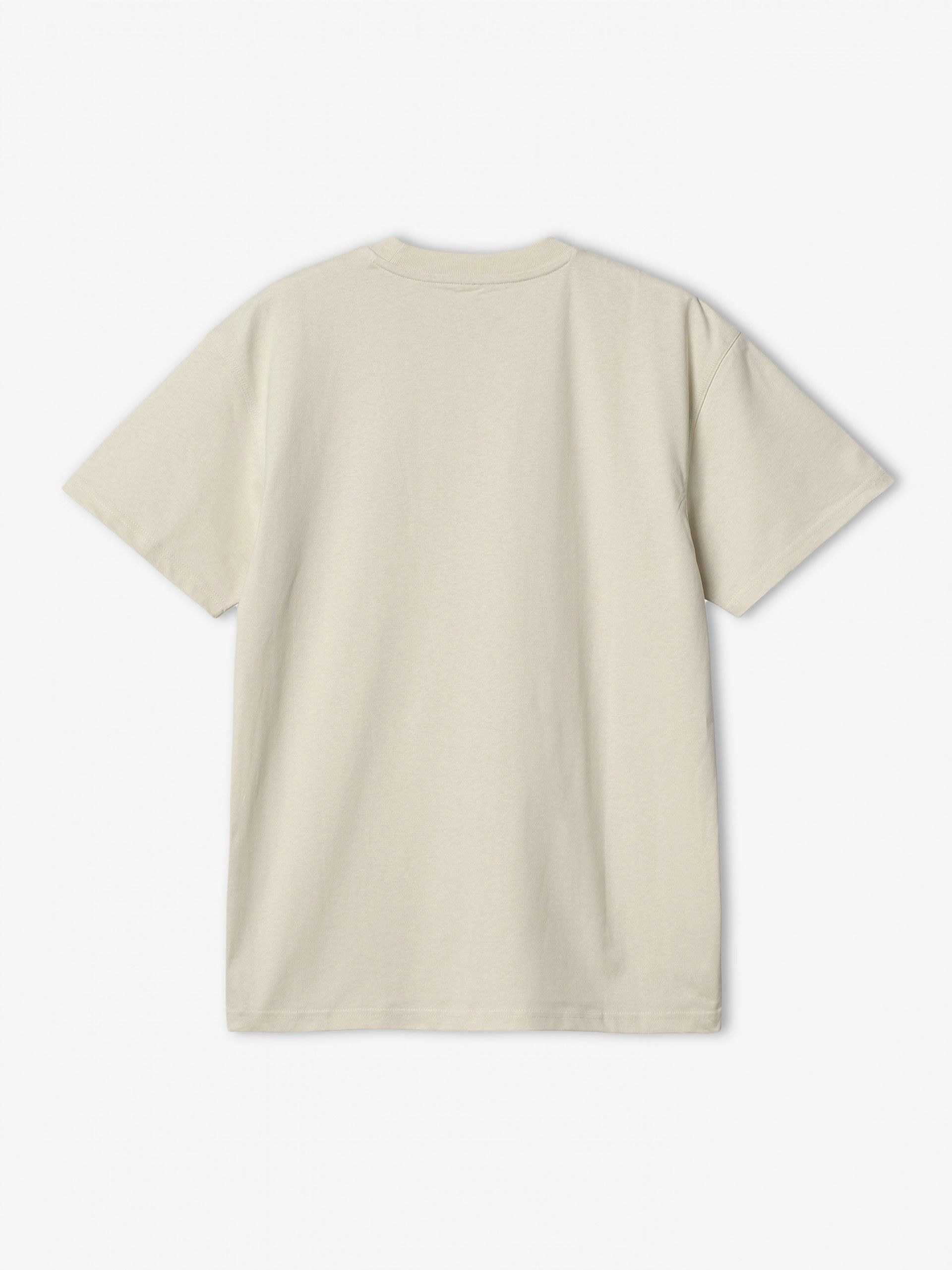 T-shirt Carhartt WIP American Script Bege