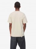 Carhartt WIP American Script Beige T-shirt