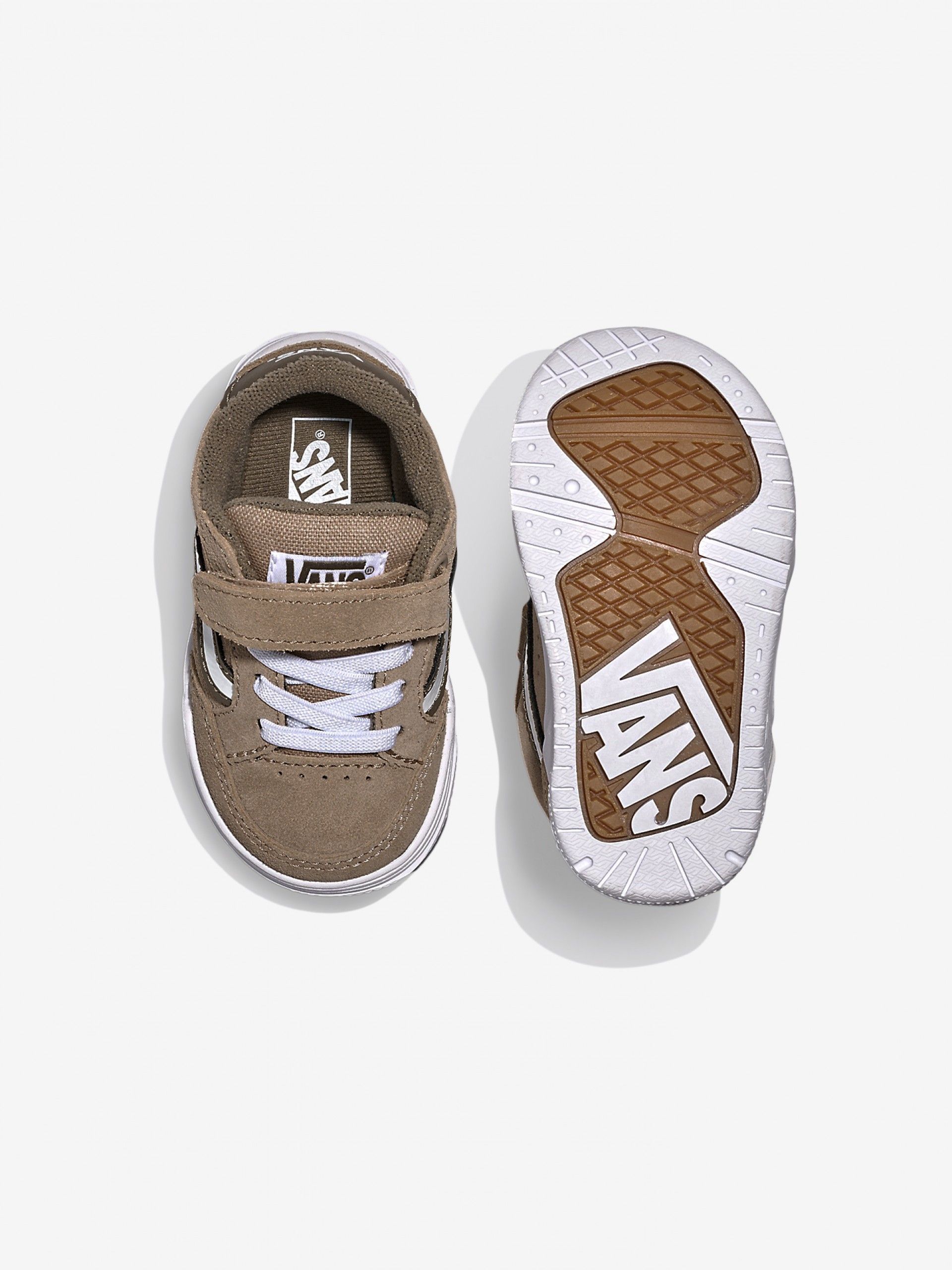 Sapatilhas com Velcro Vans Hylane Suede Castanhas