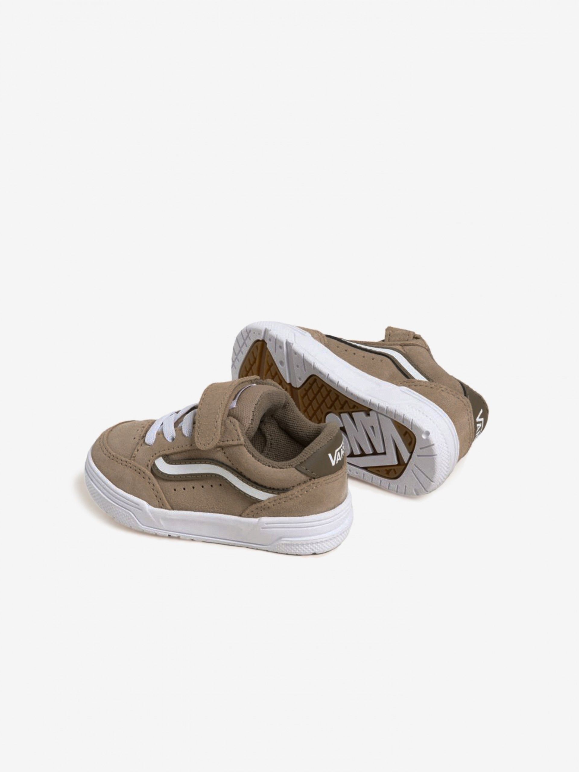 Sapatilhas com Velcro Vans Hylane Suede Castanhas